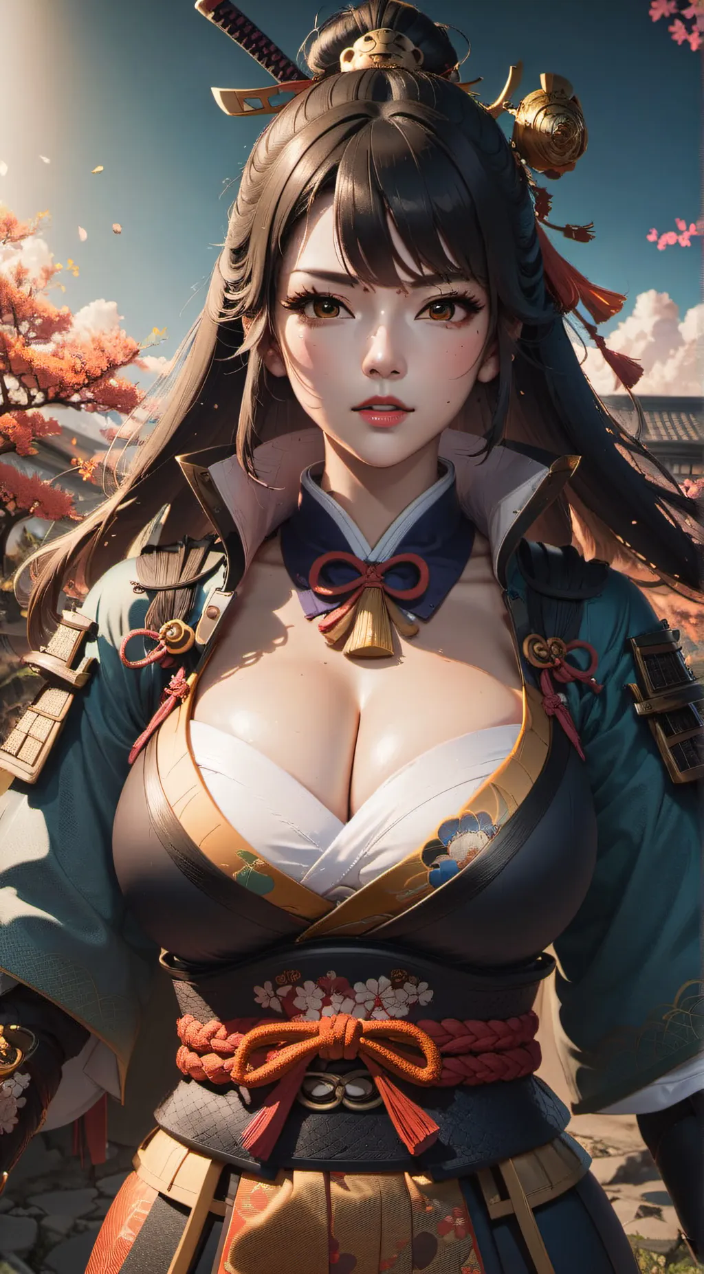 ai character: Sakura  background