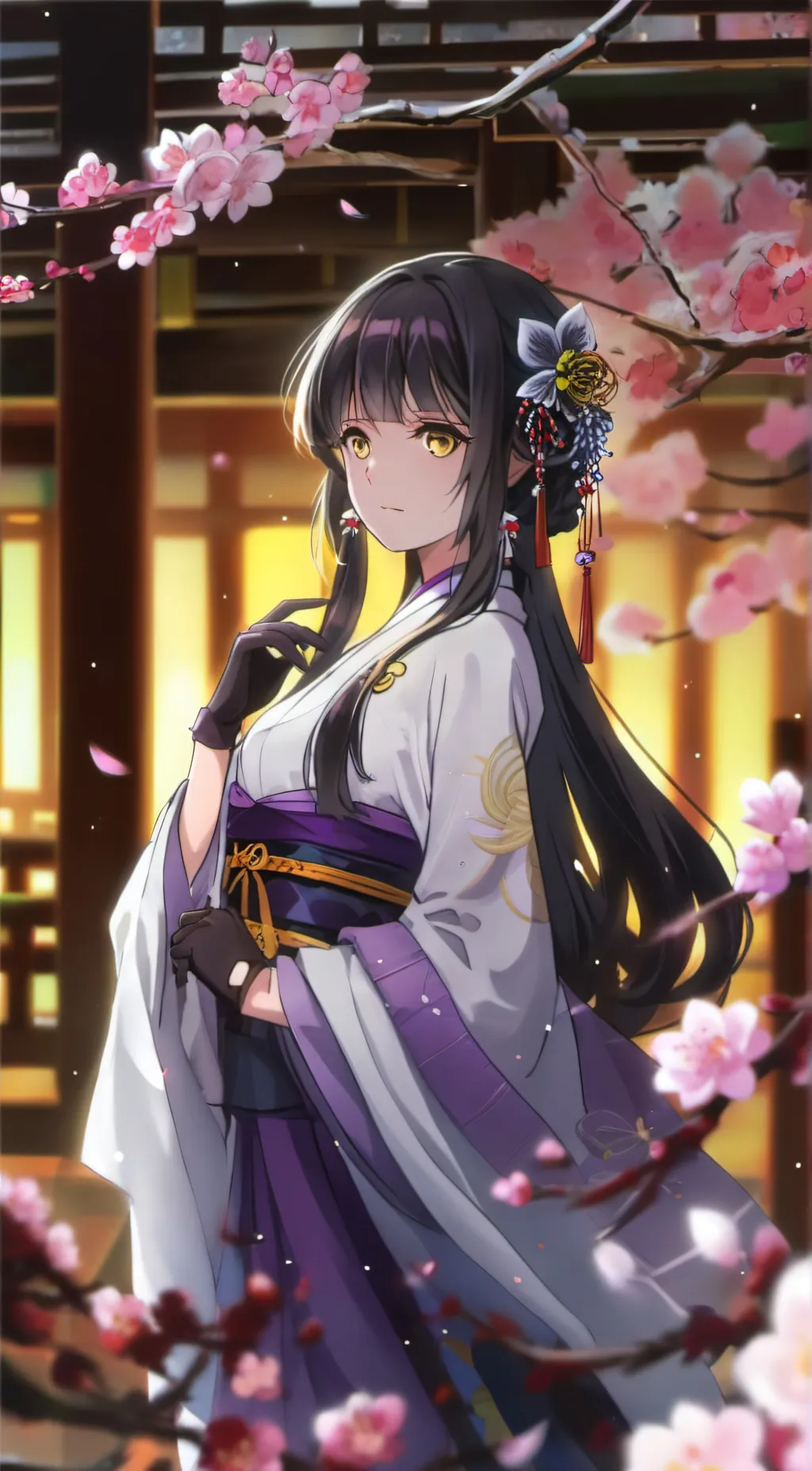 ai character: Misako background
