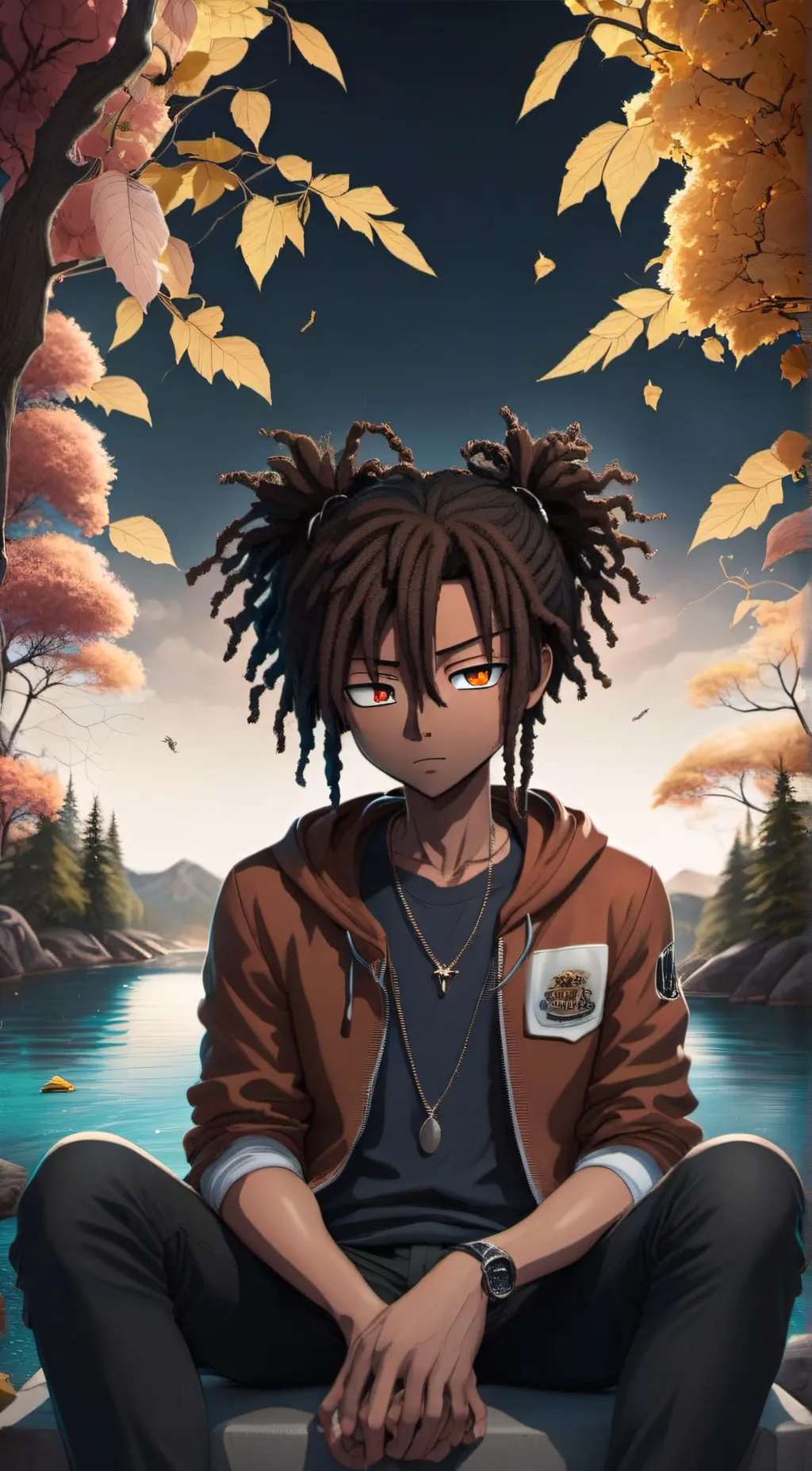 ai character: marthalamew  background