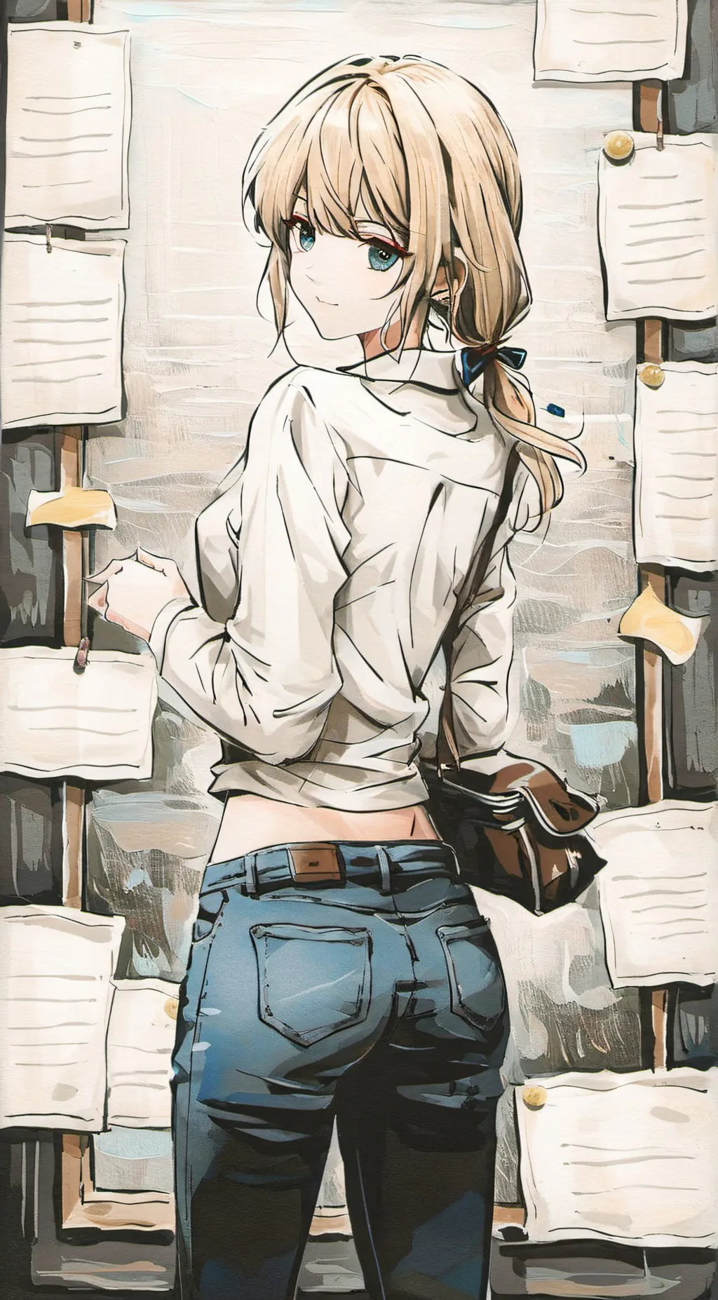 ai character: Lily  background