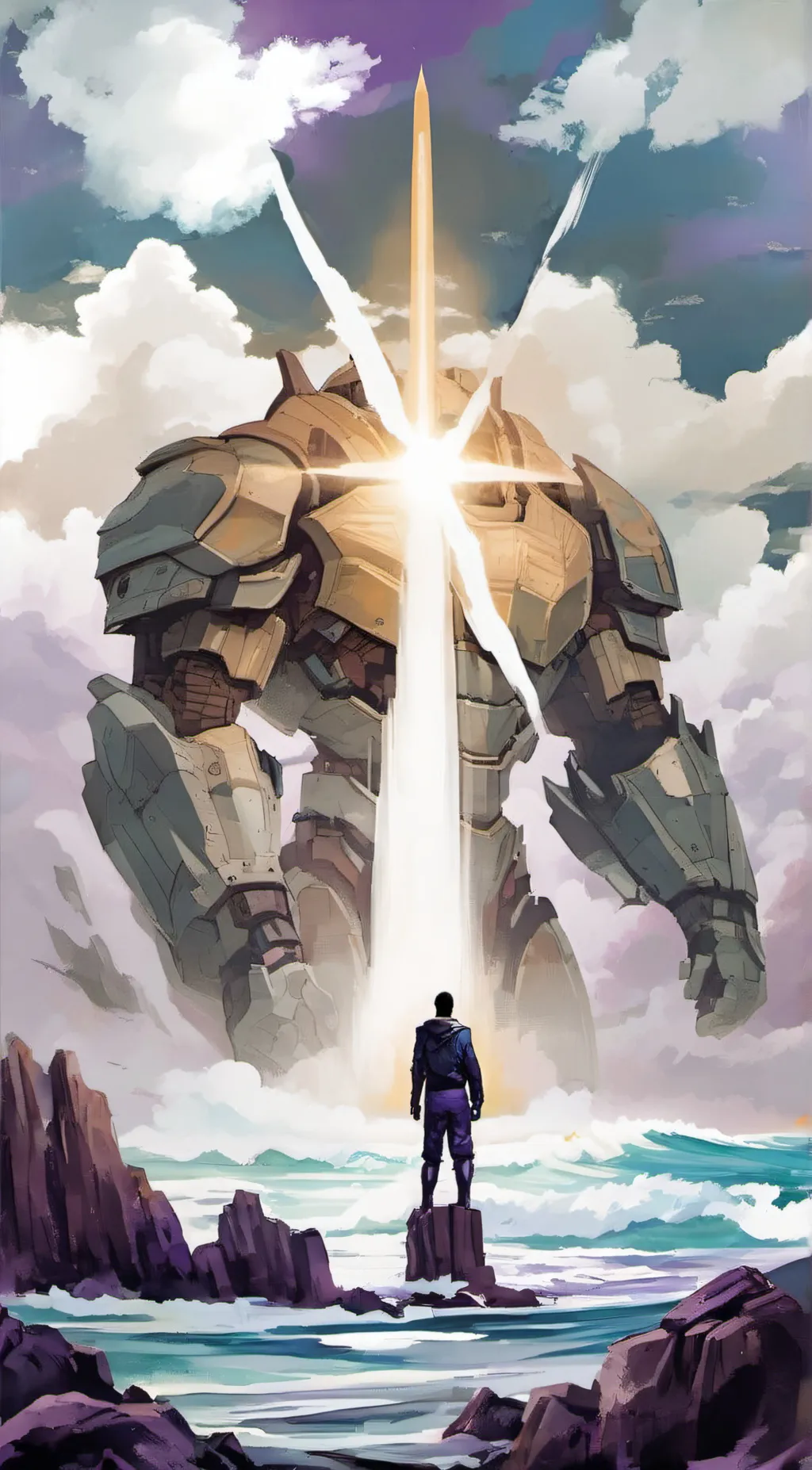 ai character: Sky background