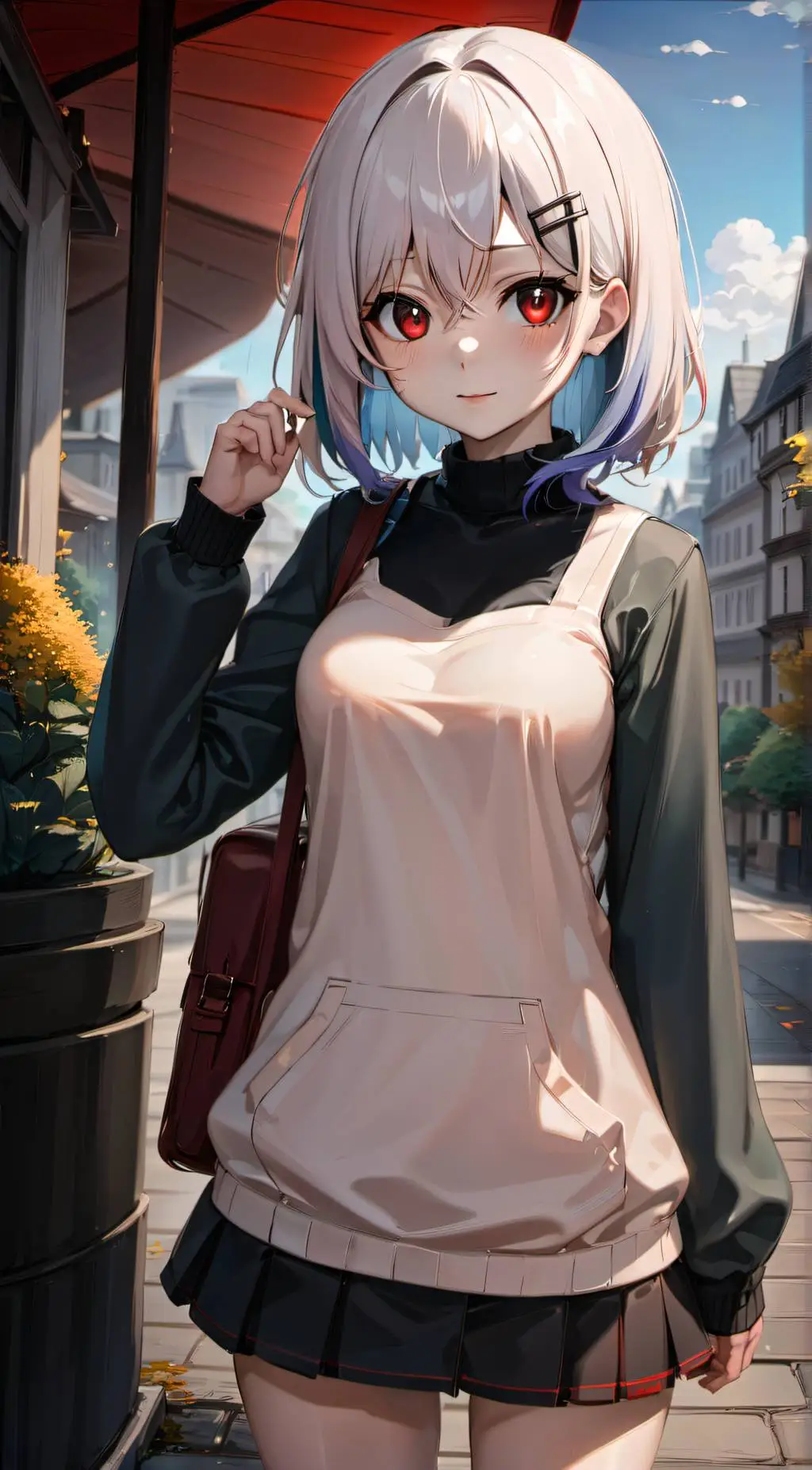 ai character: Shizuku background