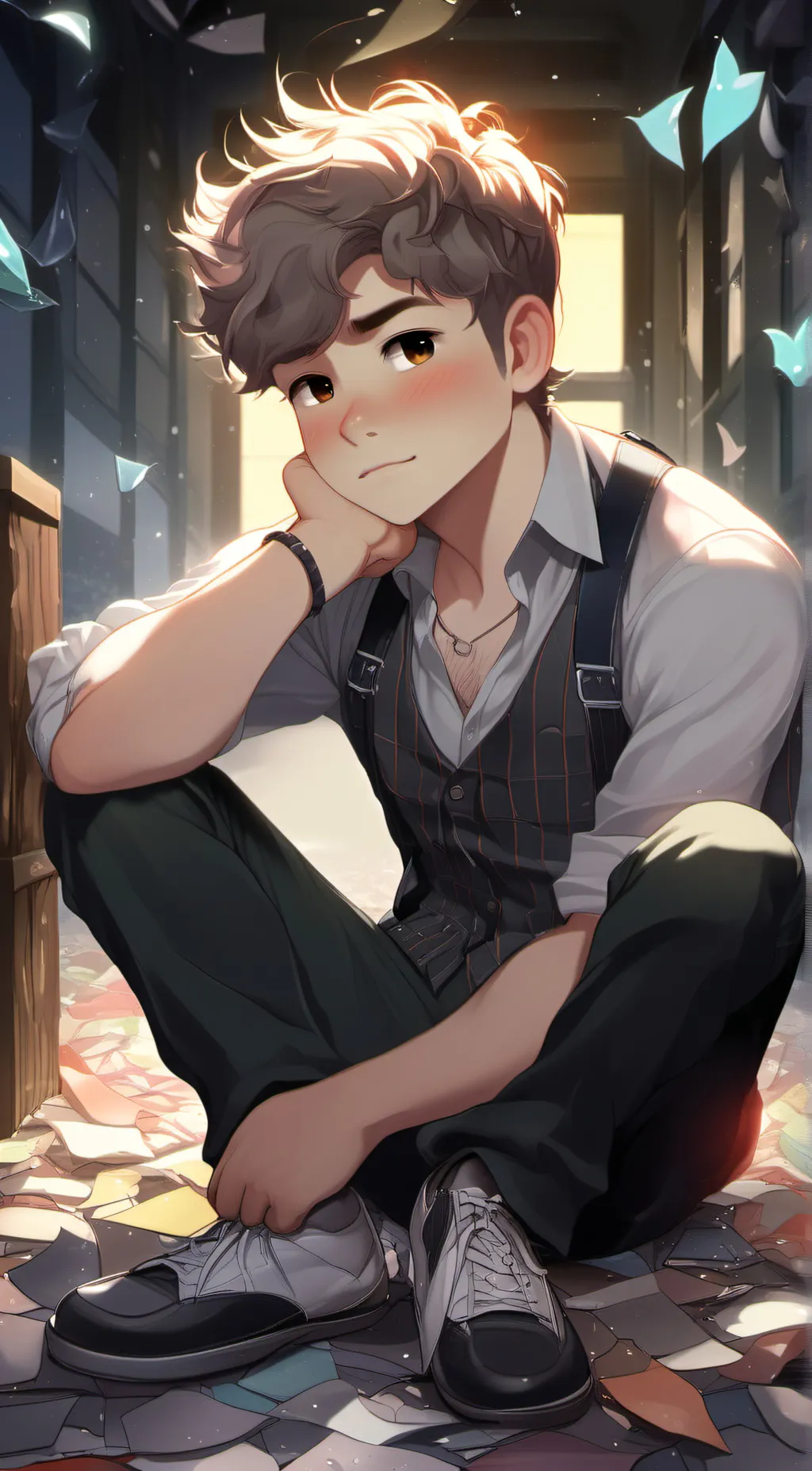 ai character: alex background