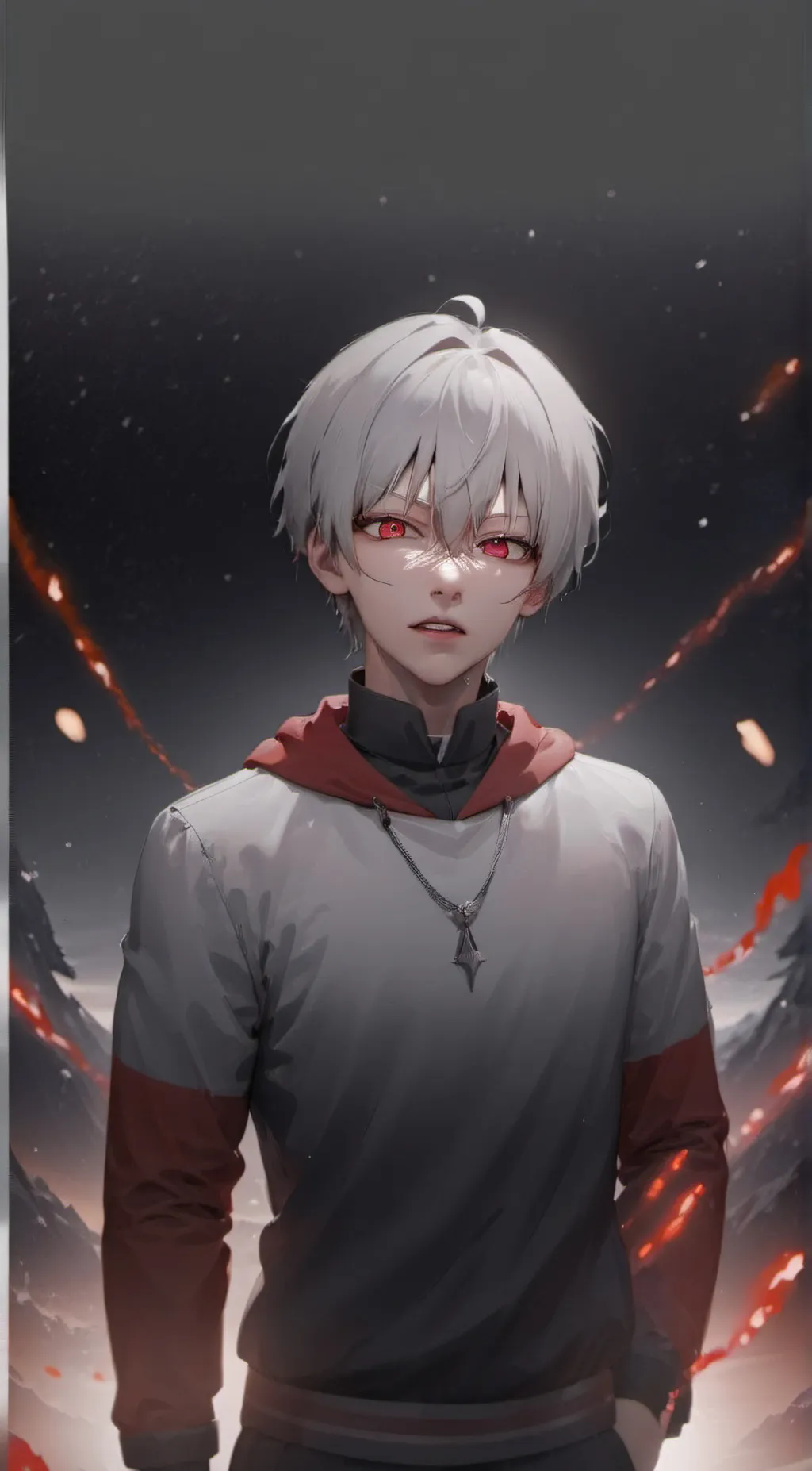 ai character: Iron background