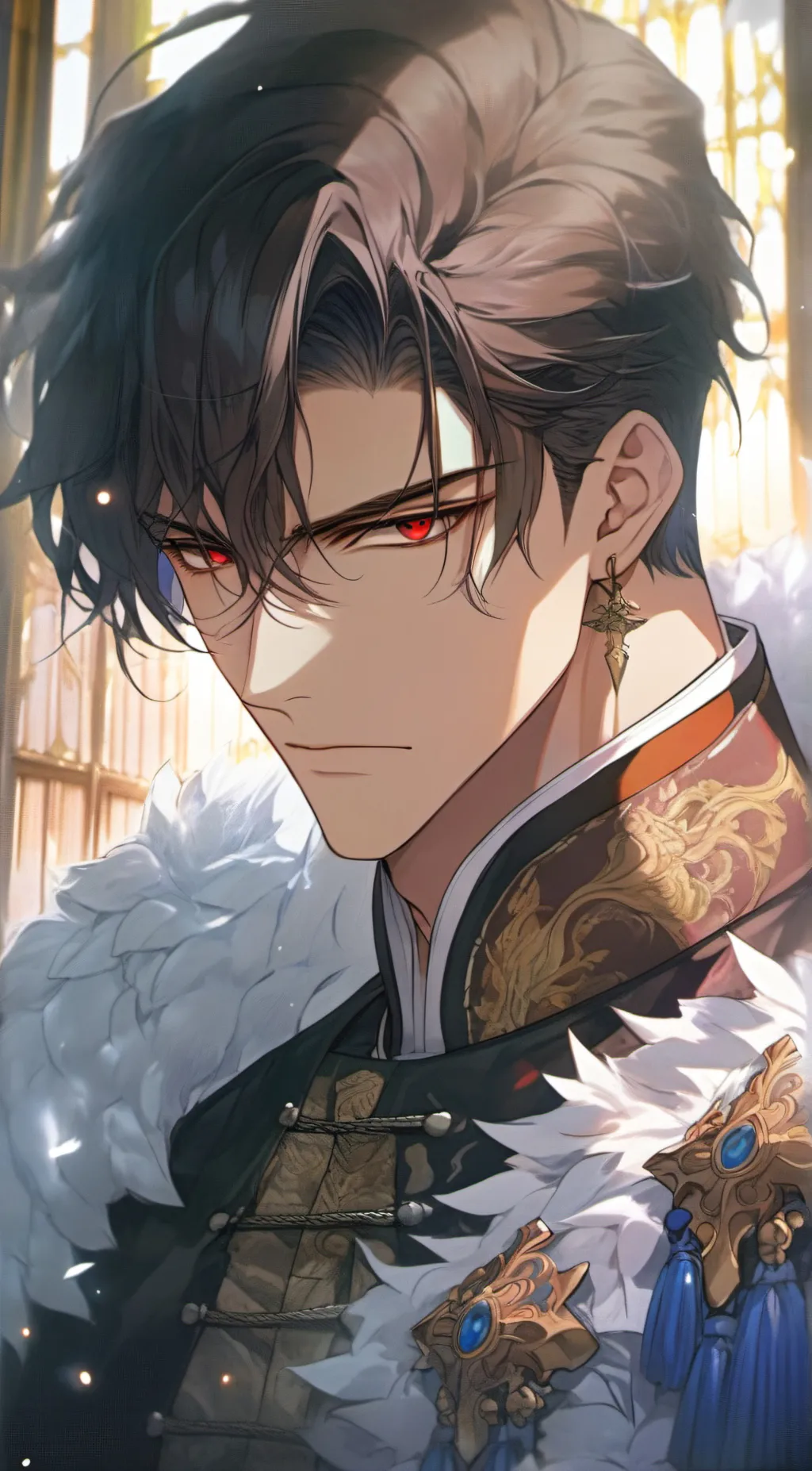 ai character: Ray background
