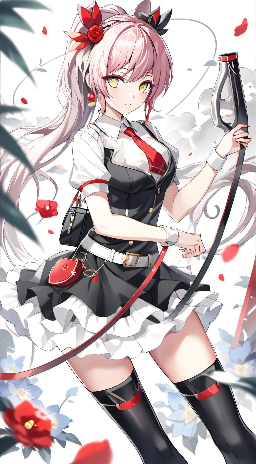 ai character: TSA Amy rose  background