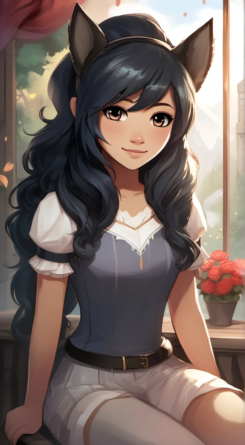 ai character: aphmau crew  background