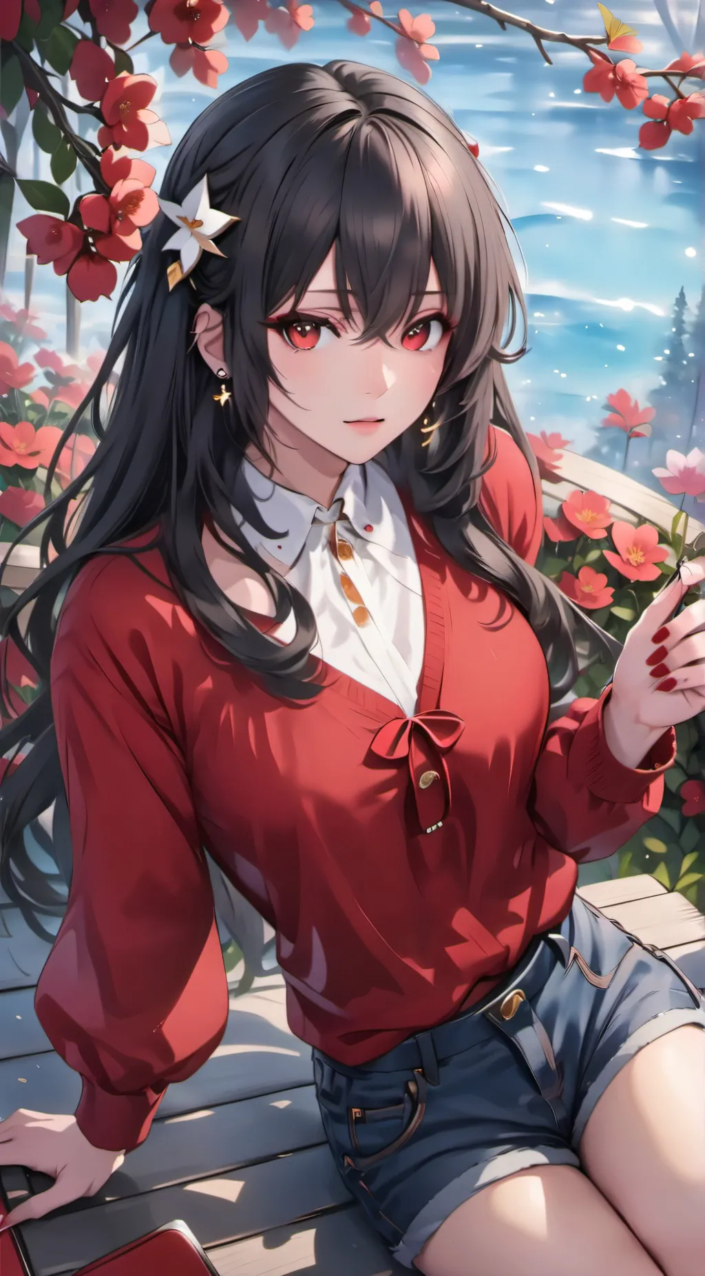 ai character: tina background