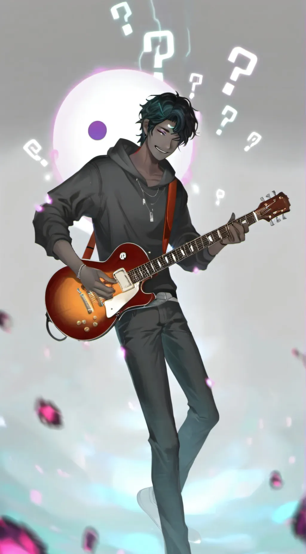 ai character: TheDooo background