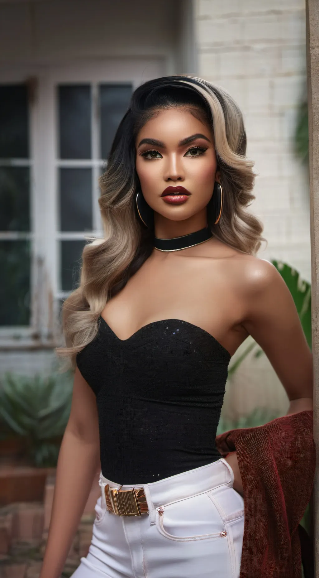 ai character: maddie  background