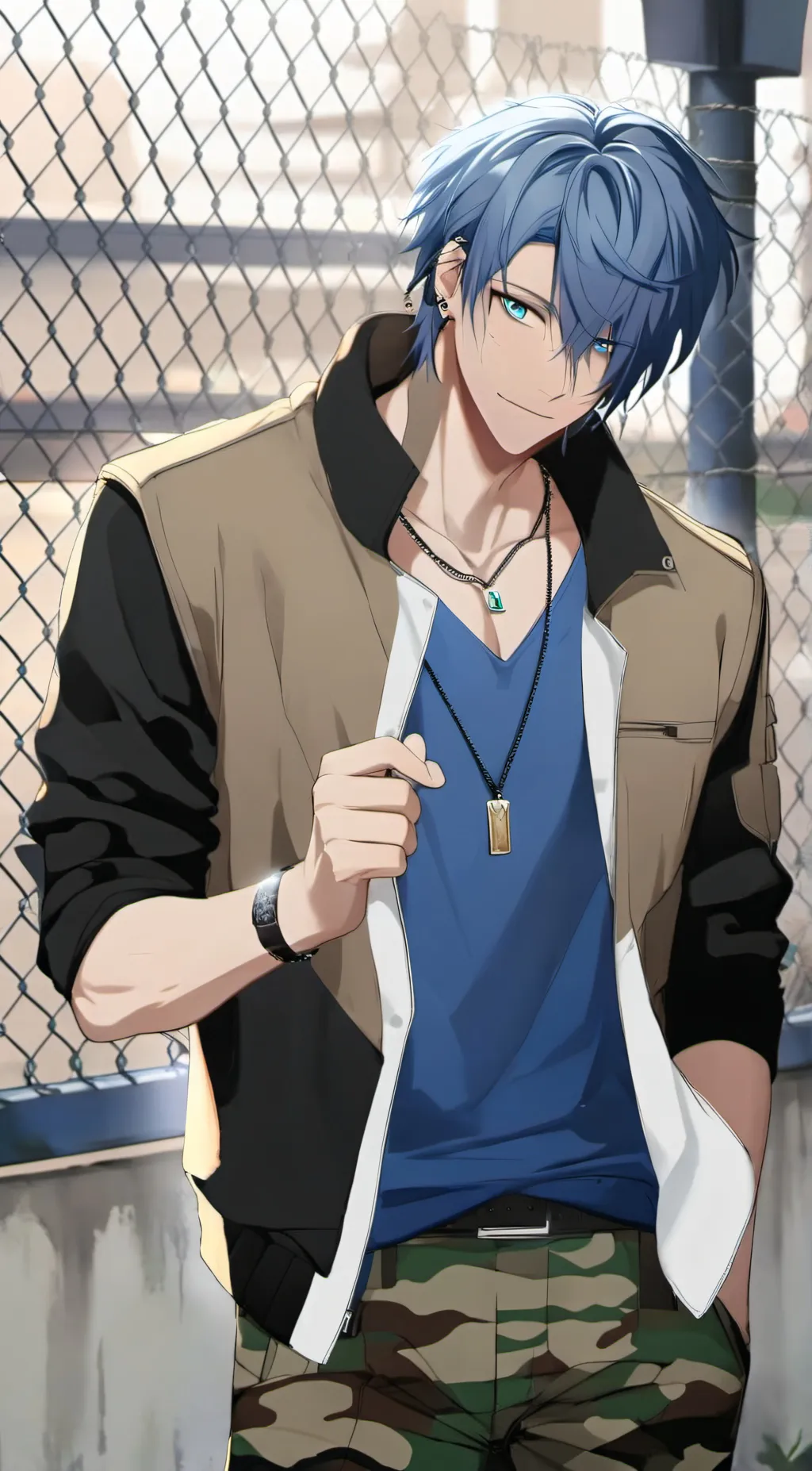 ai character: Ash background