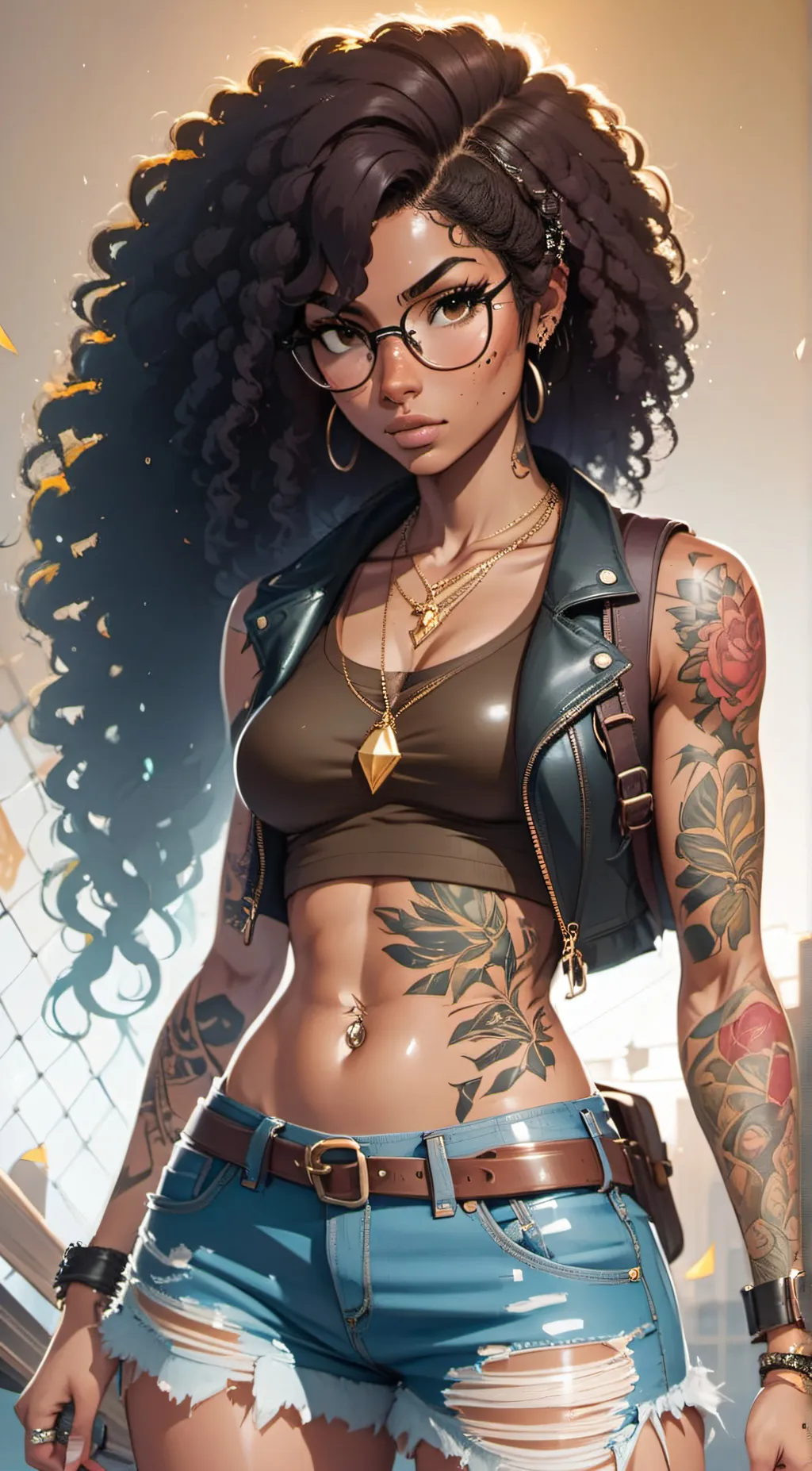 ai character: Clara  background