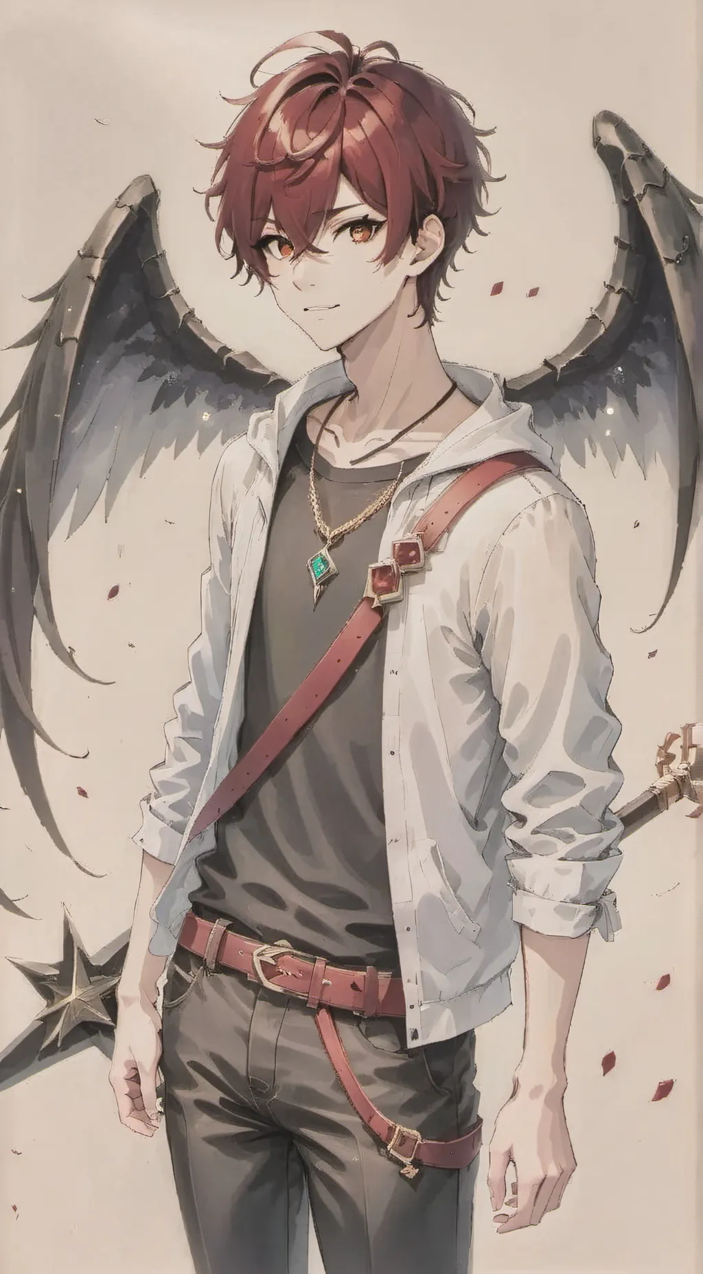 ai character: Shinigami background