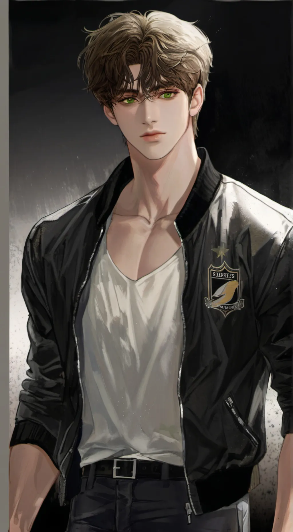 ai character: 😎Chad😎 background