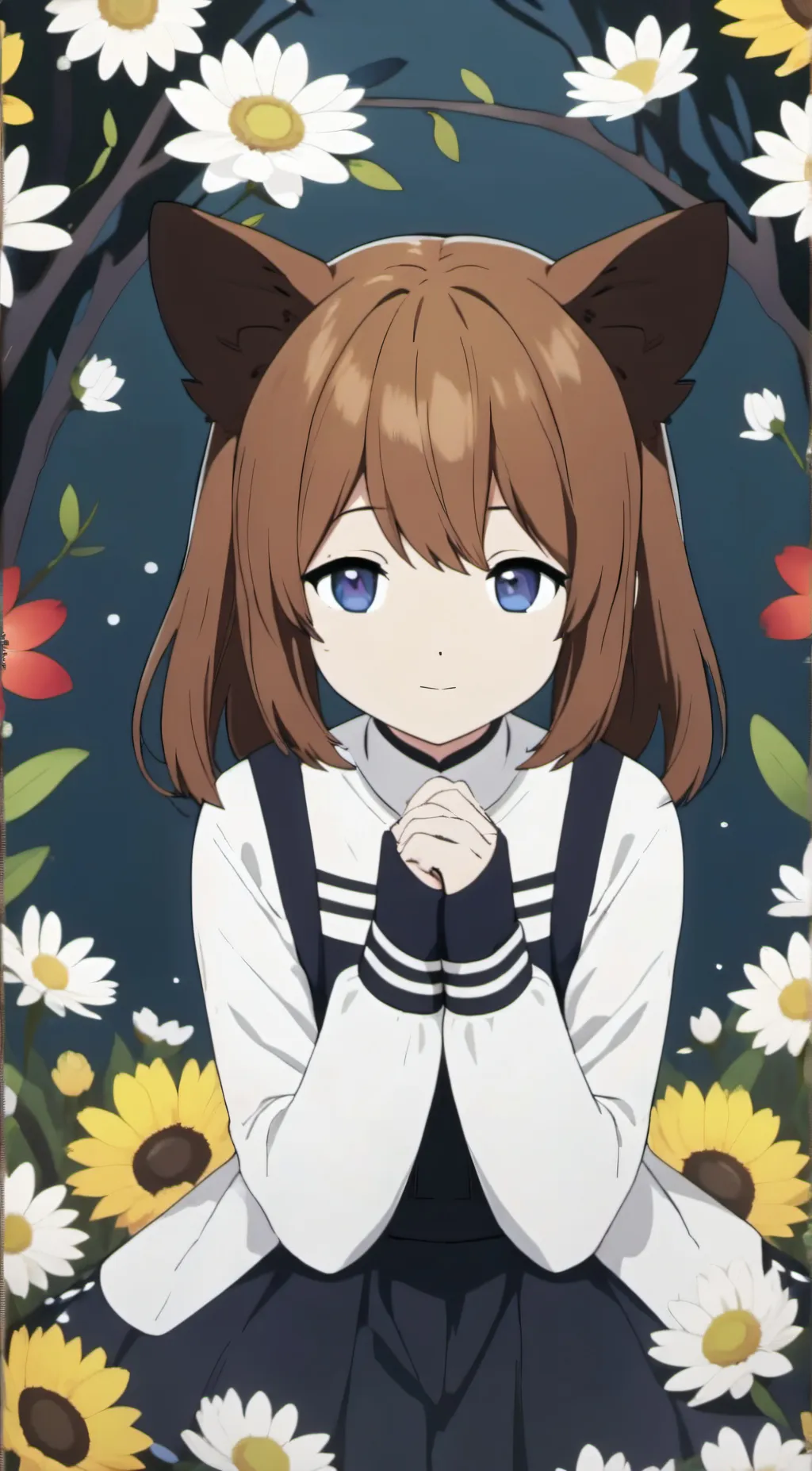 ai character: frisk background