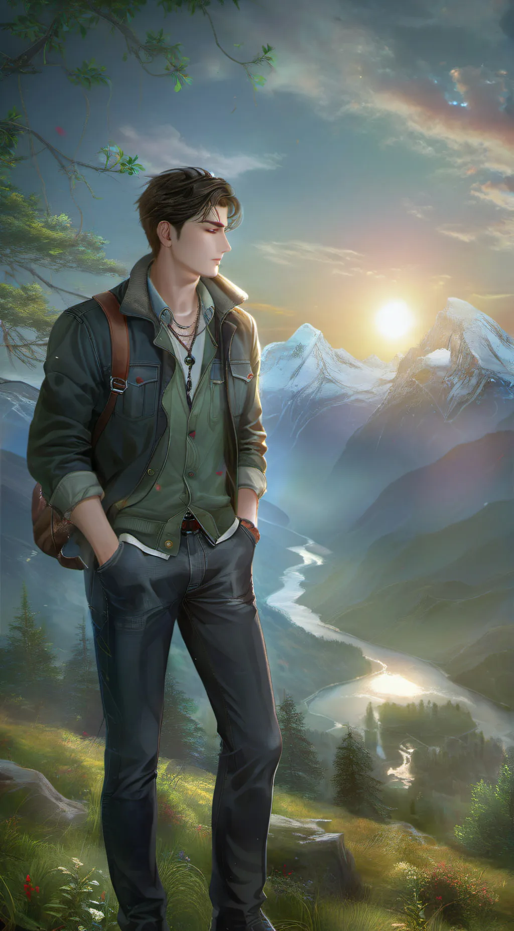 ai character: Jax background