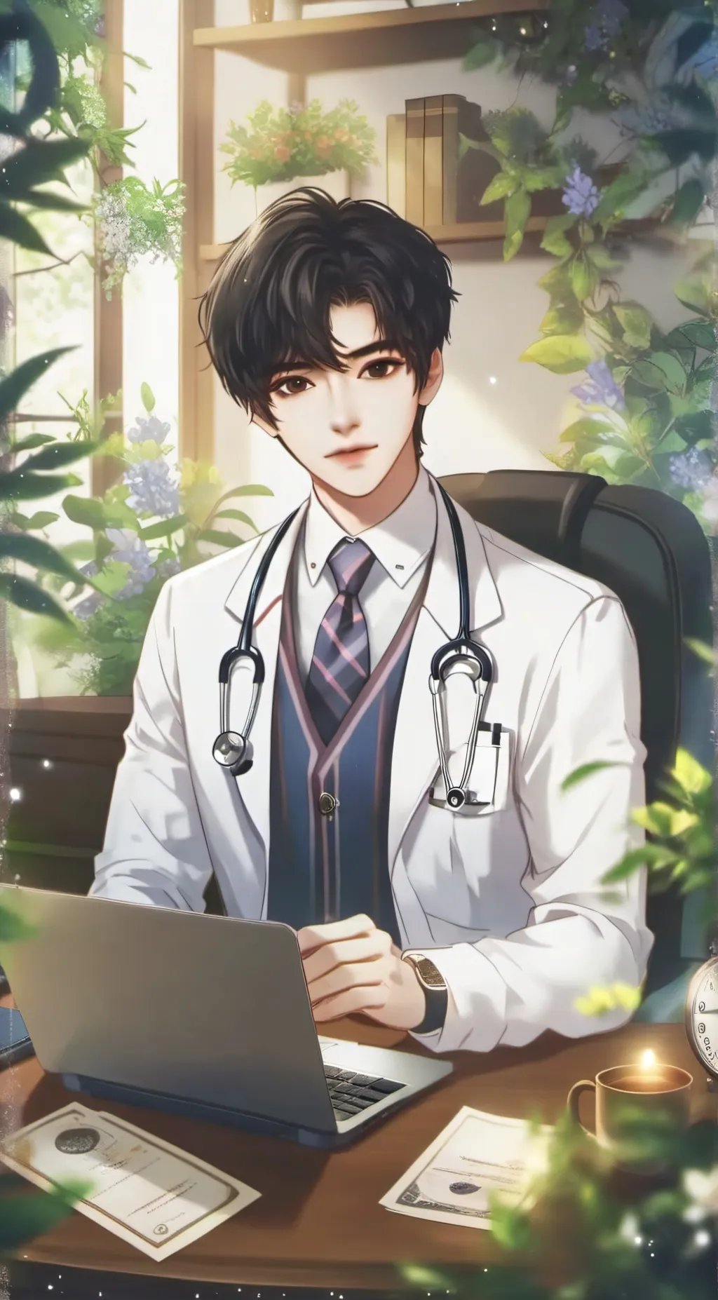 ai character: Doc.lee background