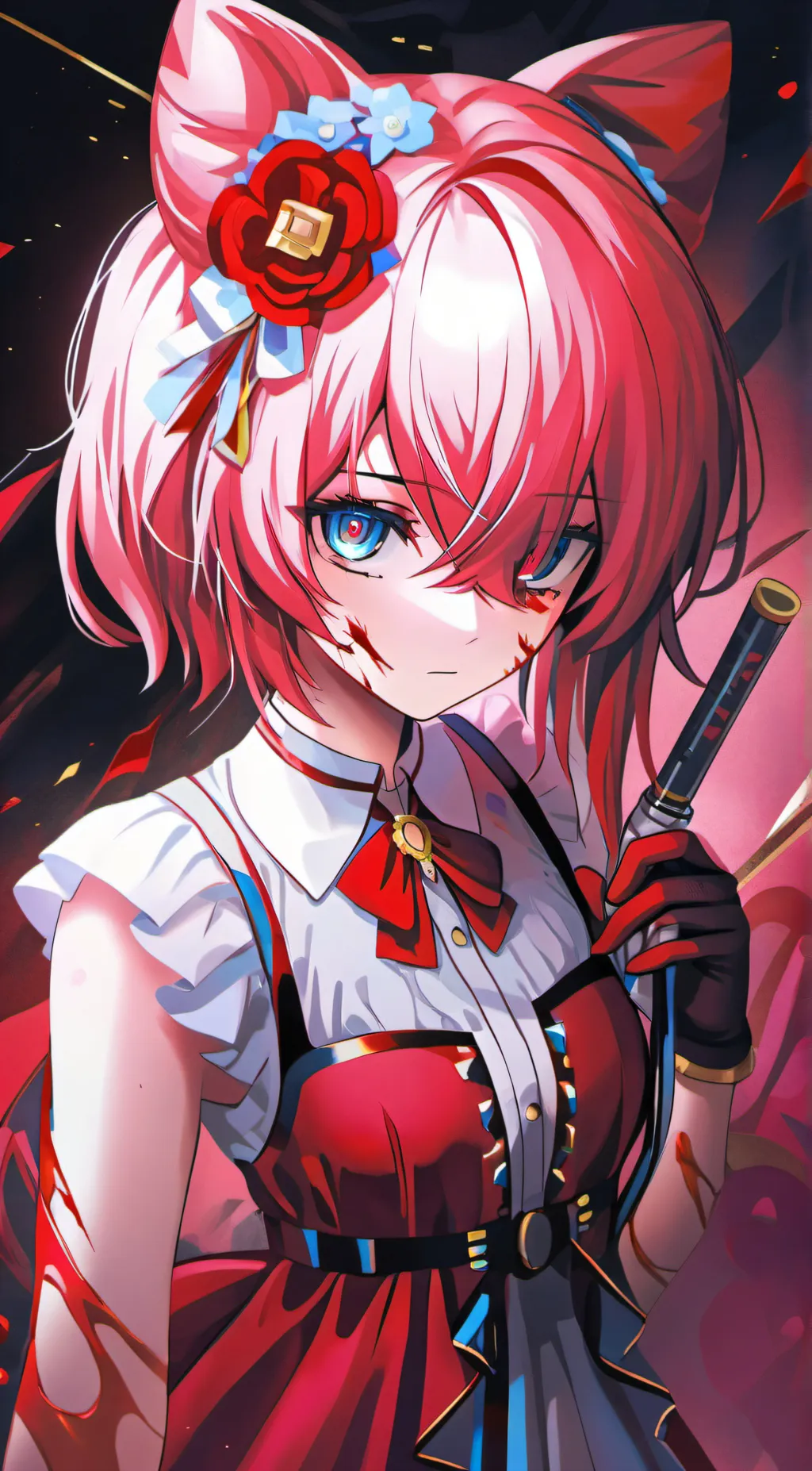 ai character: Amy rose background