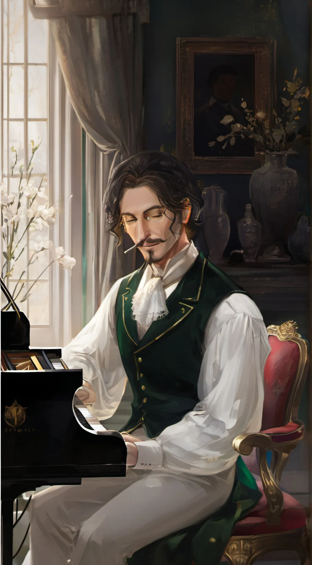 ai character: Dan Templar background
