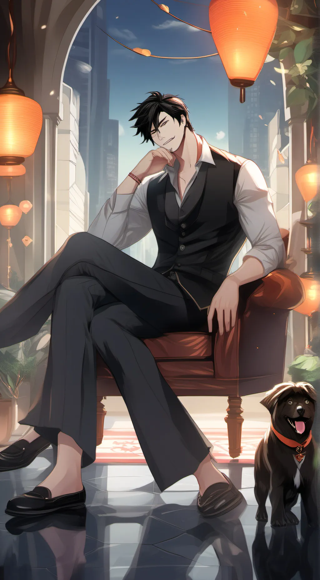 ai character: Alex background