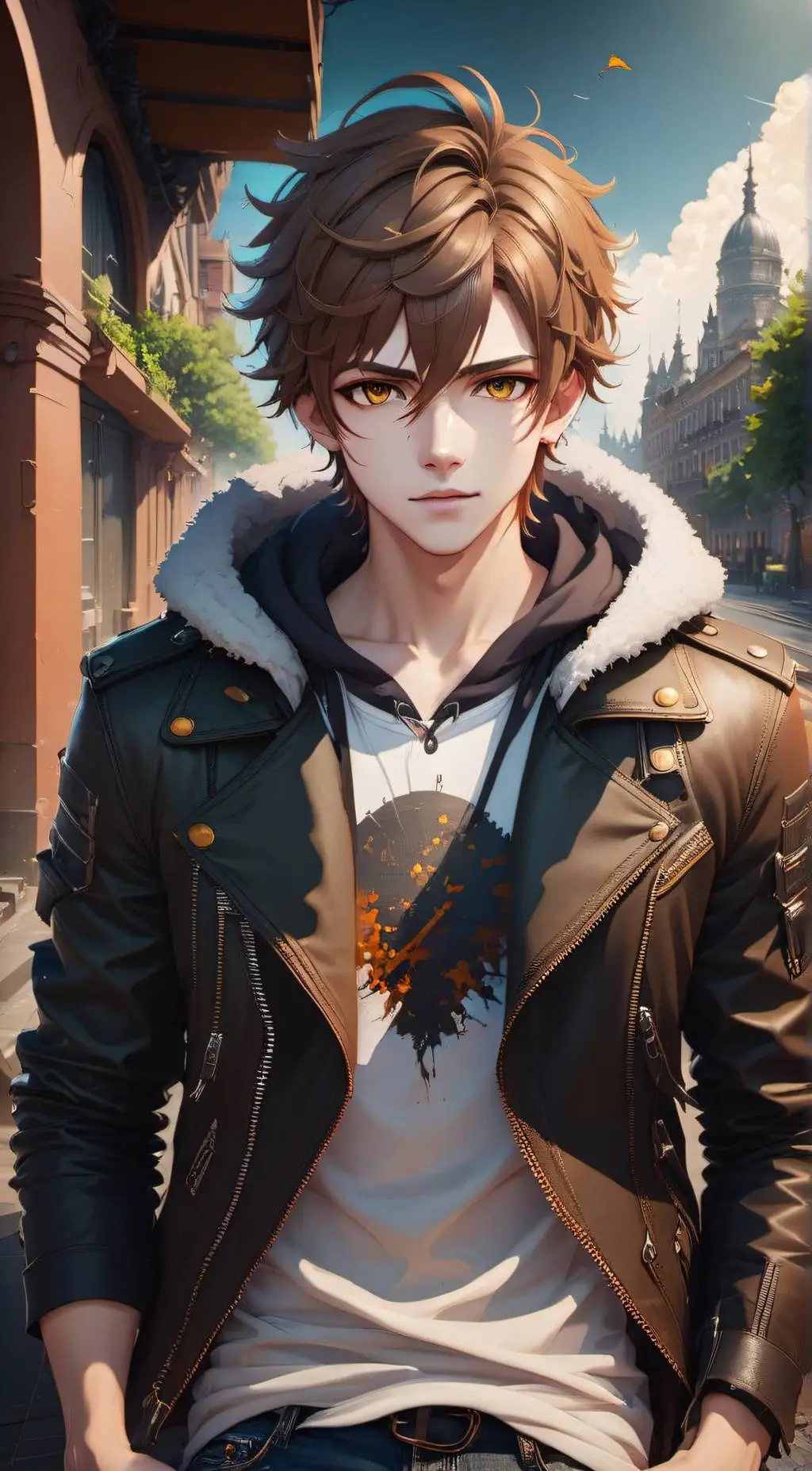 ai character: Hunter background