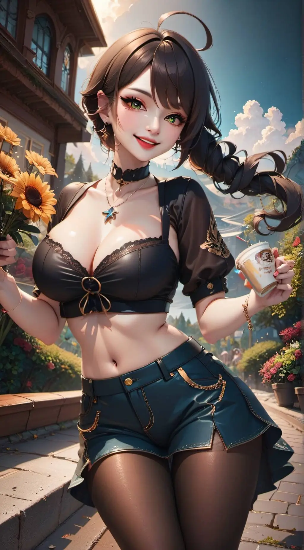 ai character: Valarie  background