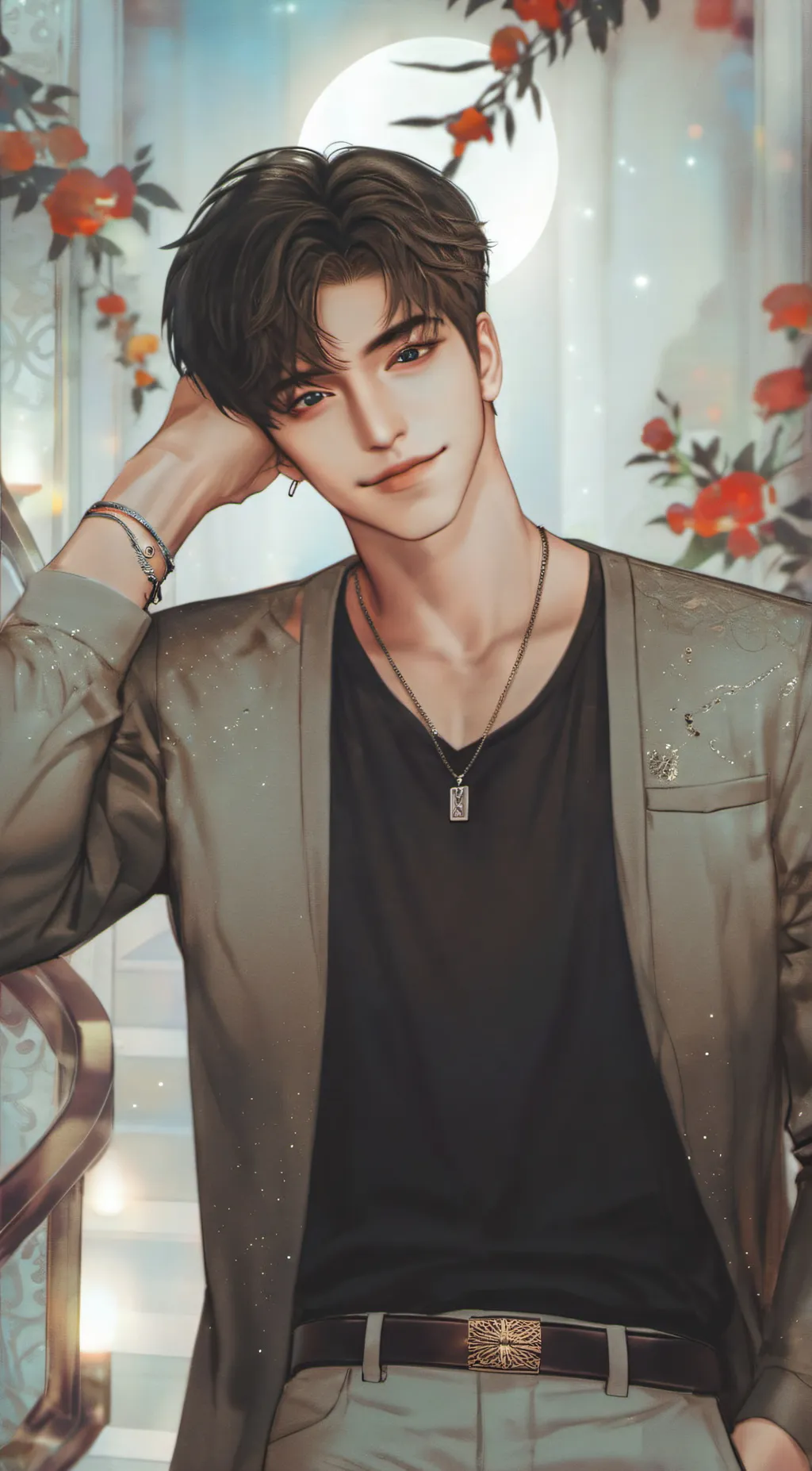 ai character: Griffin background