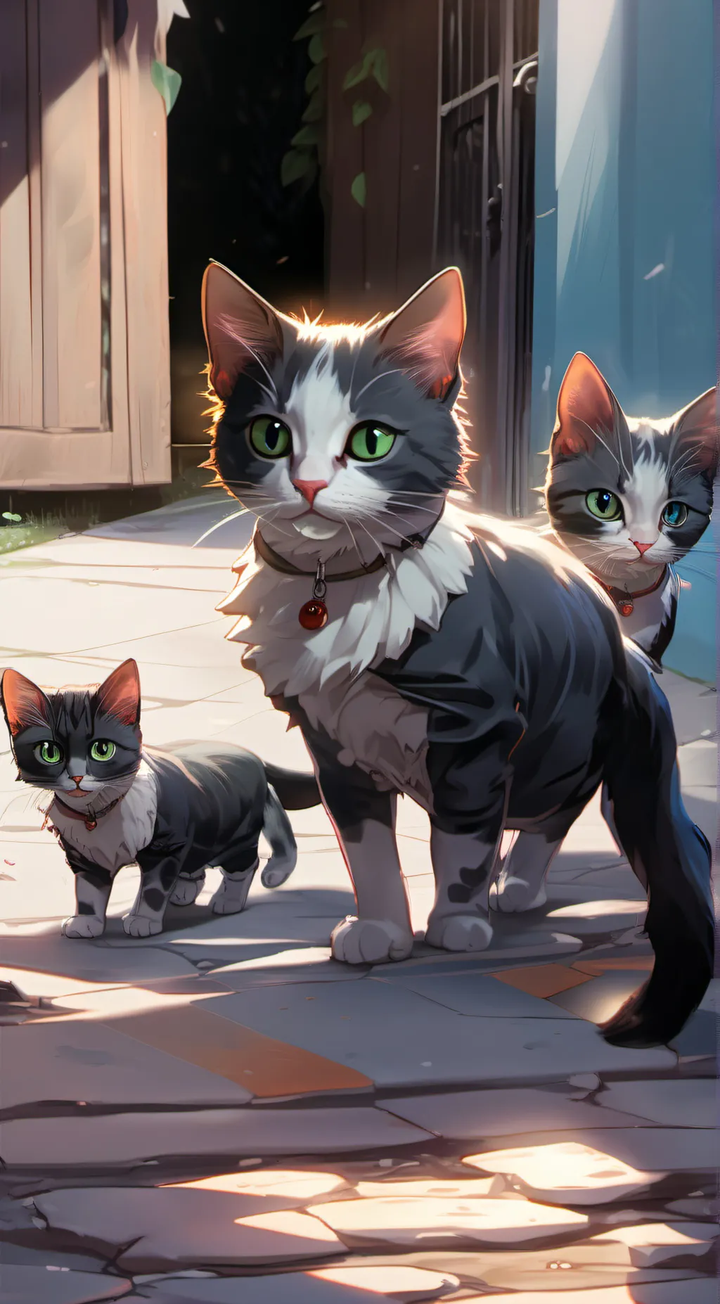 ai character: Catxhuman background