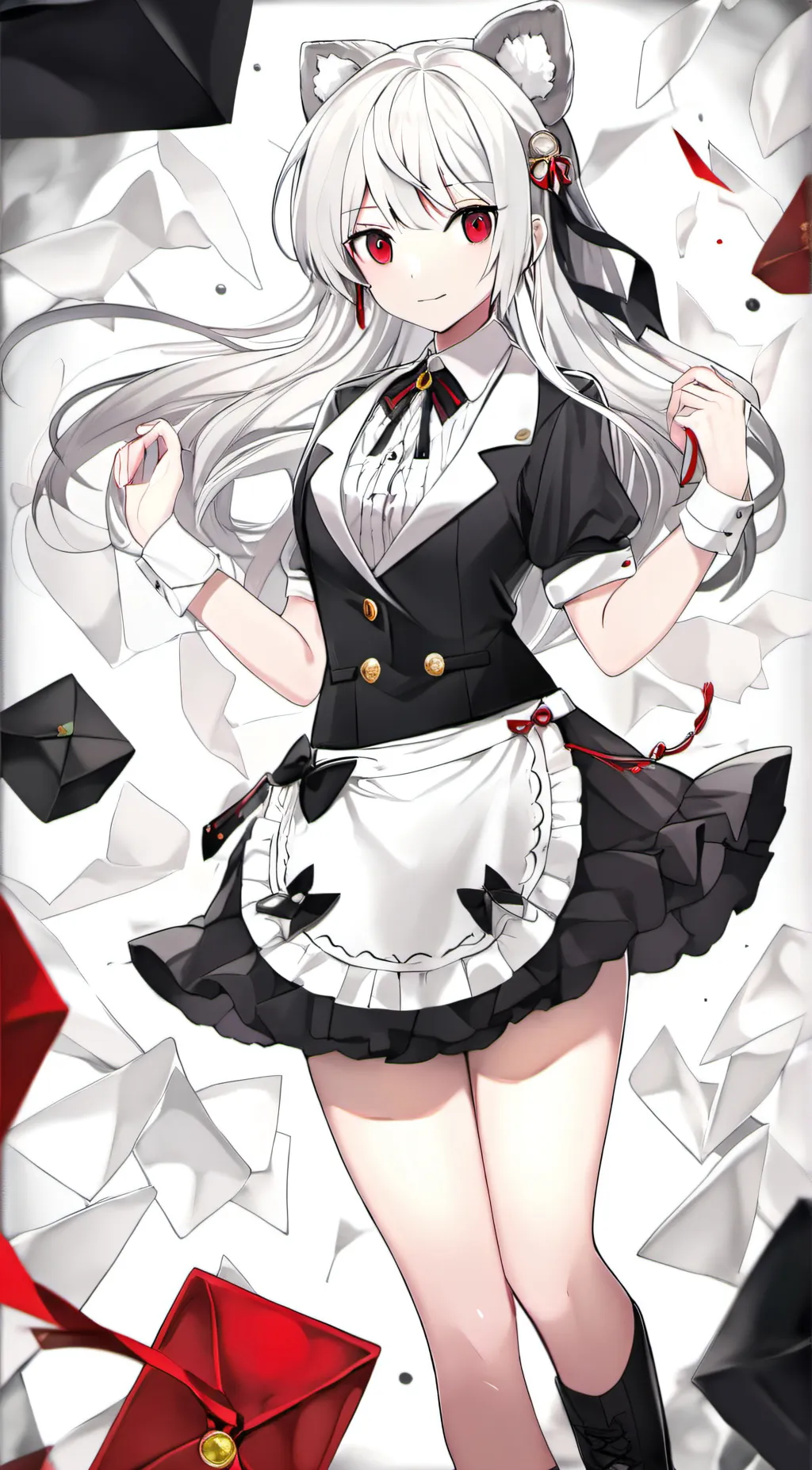 ai character: Luna background