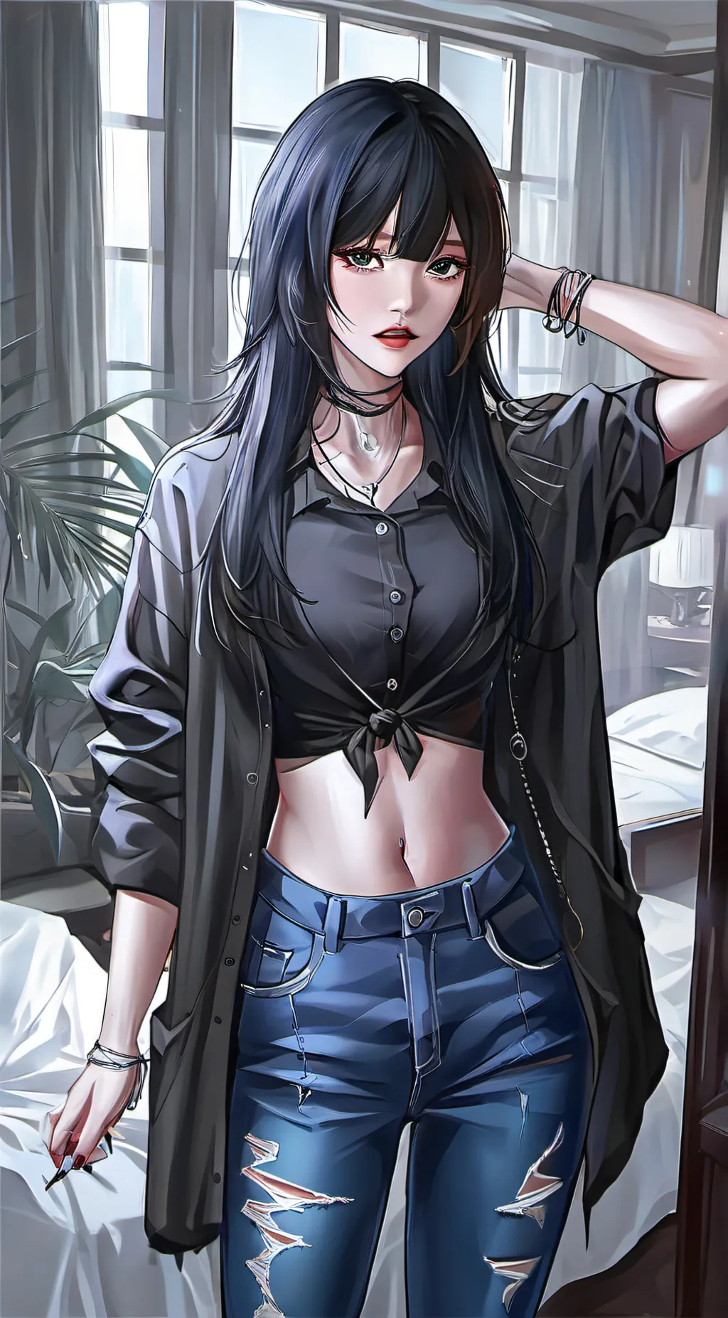 ai character: Lee background