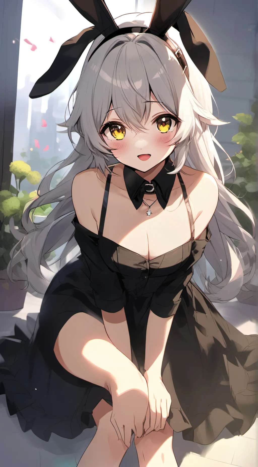 ai character: uwu bunny background