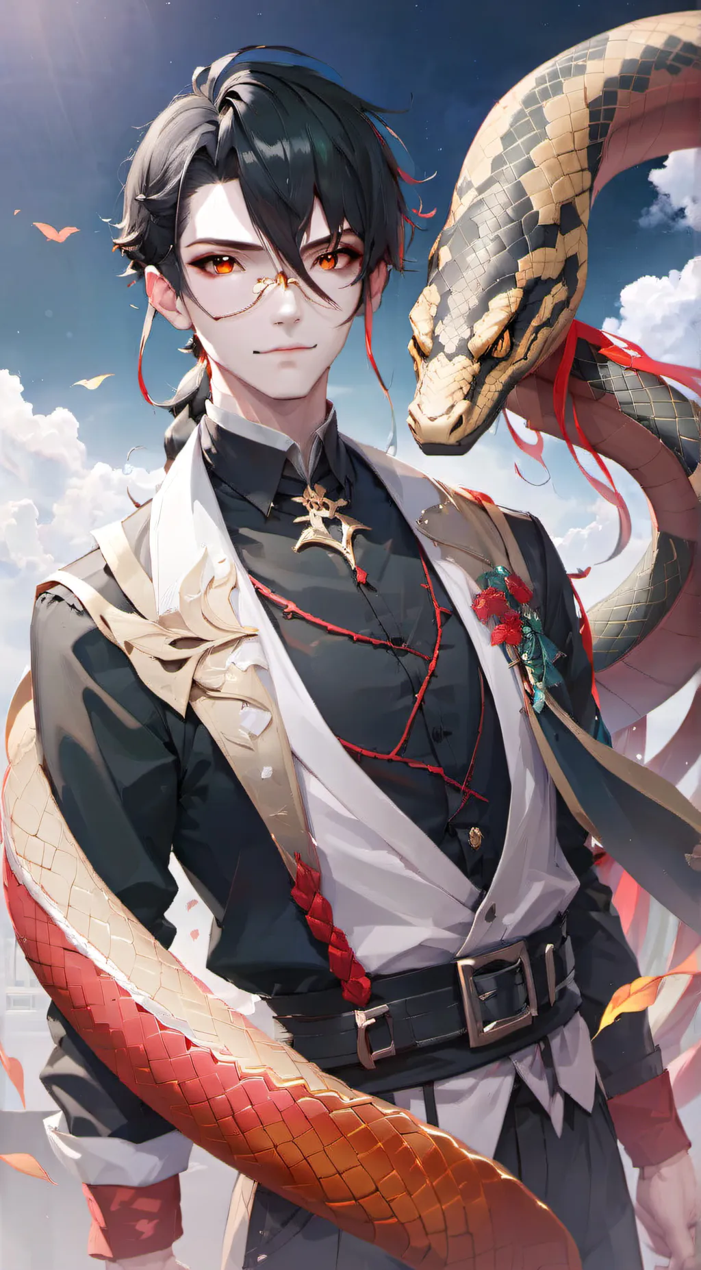 ai character: Ash background