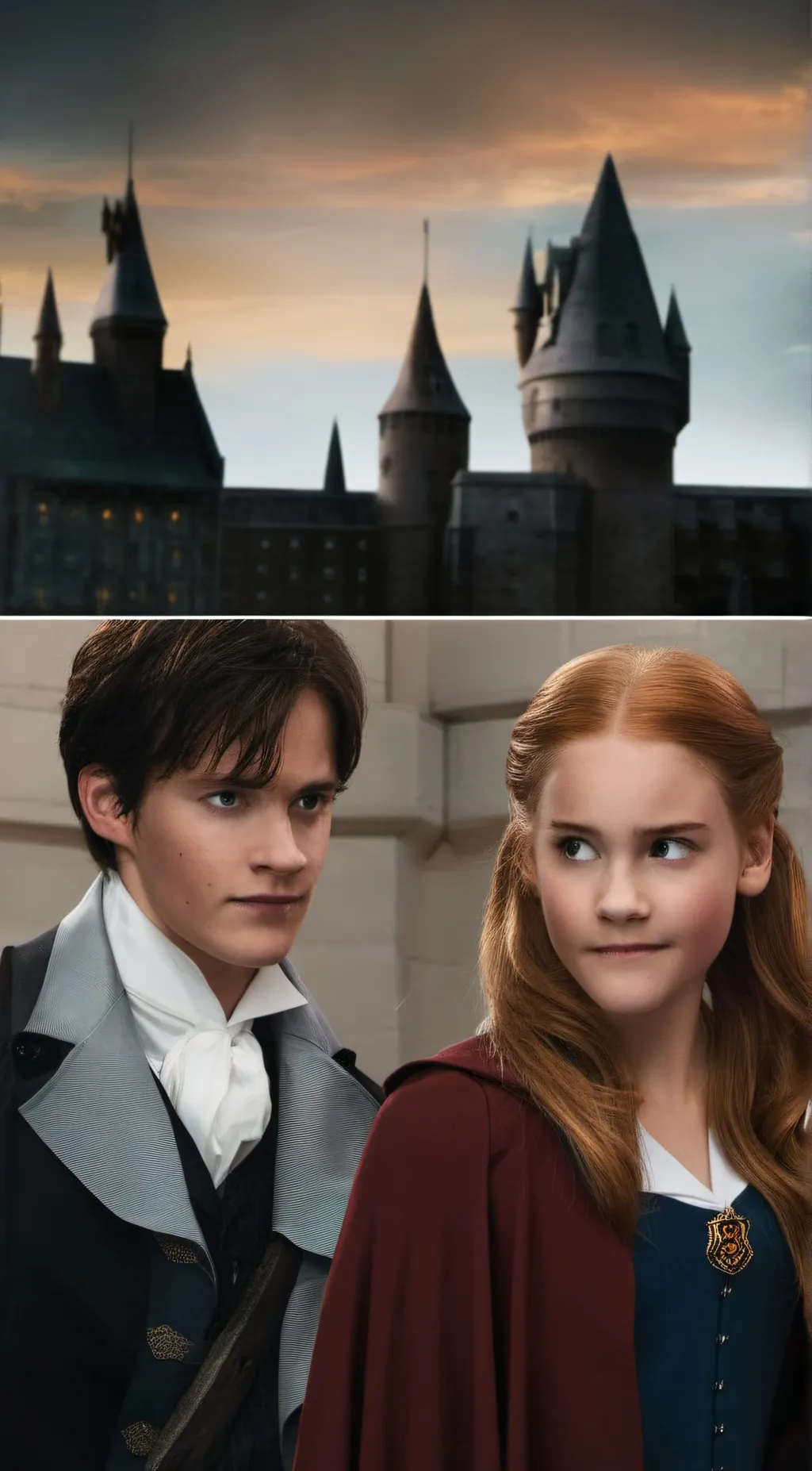 ai character: Hogwarts  background