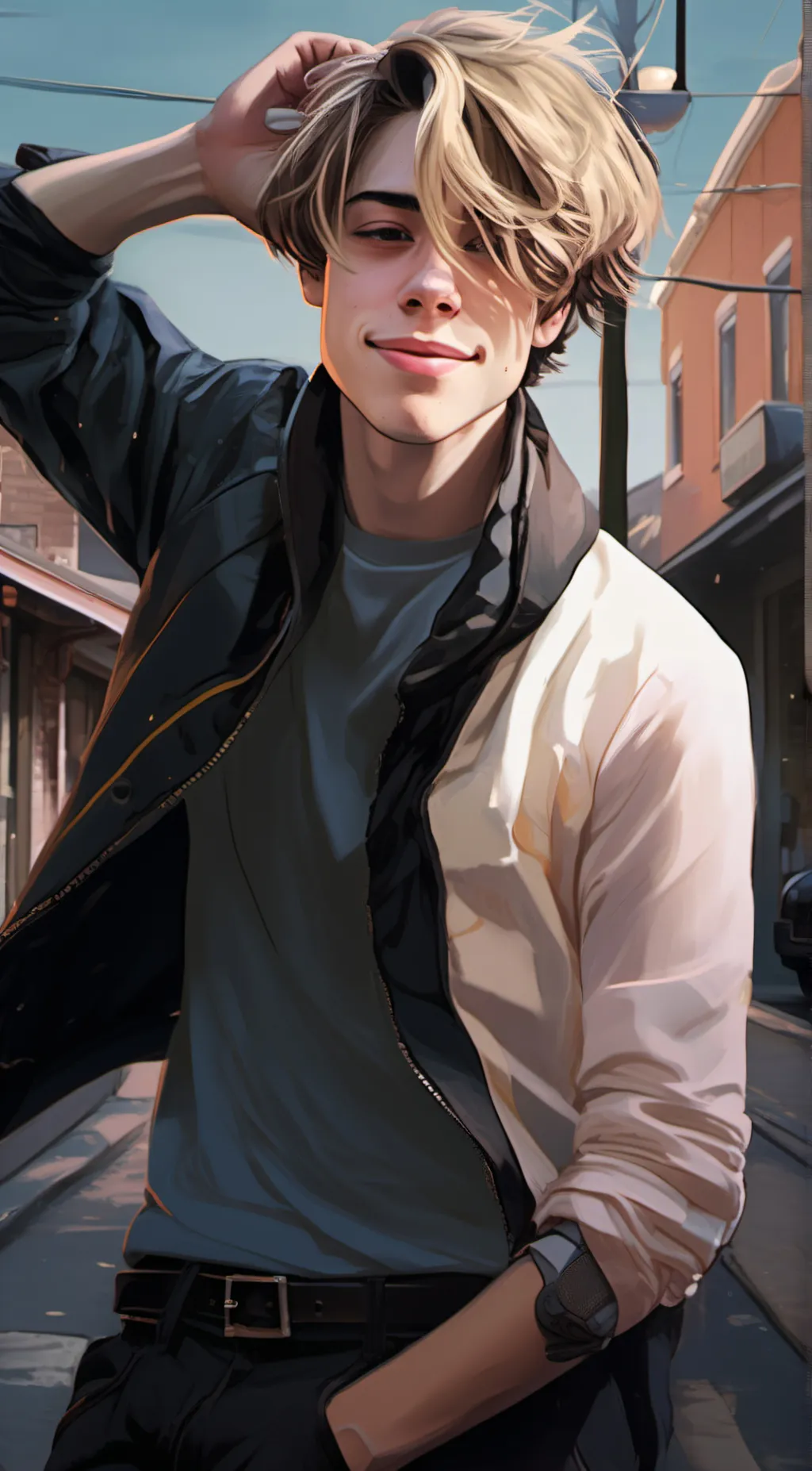 ai character: Jackson  background