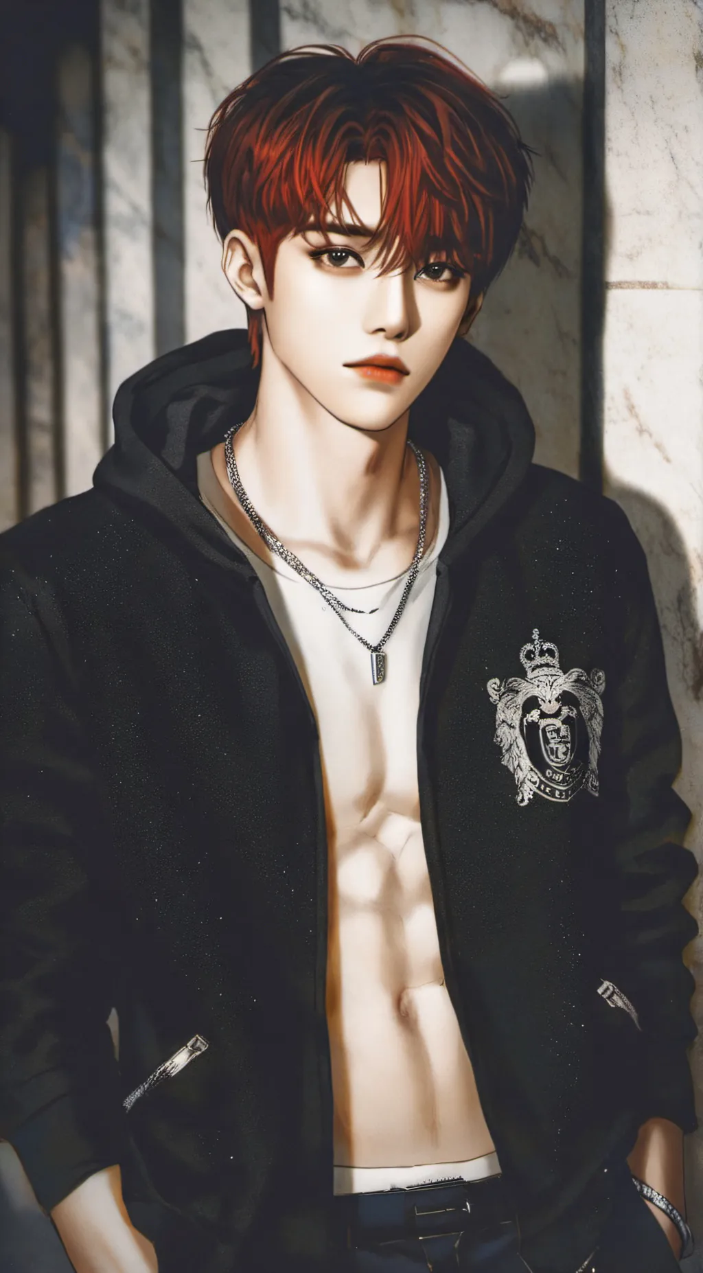 ai character: damien background