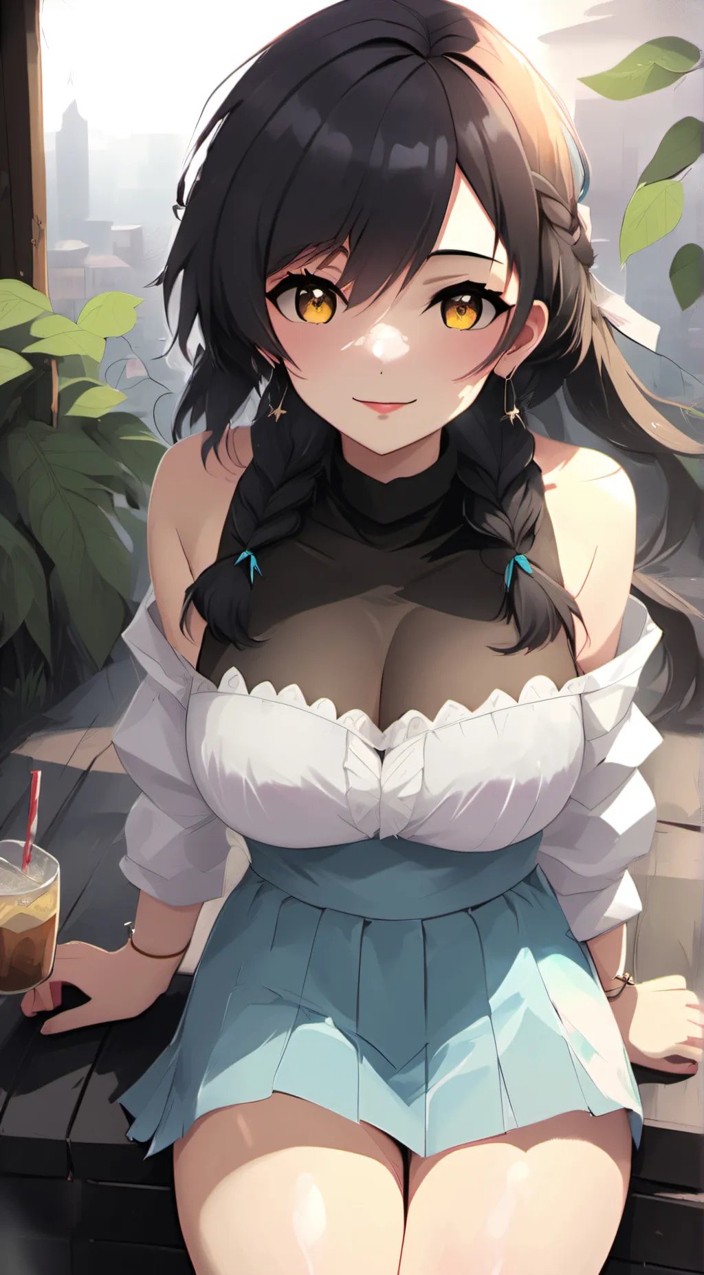 ai character: miko background