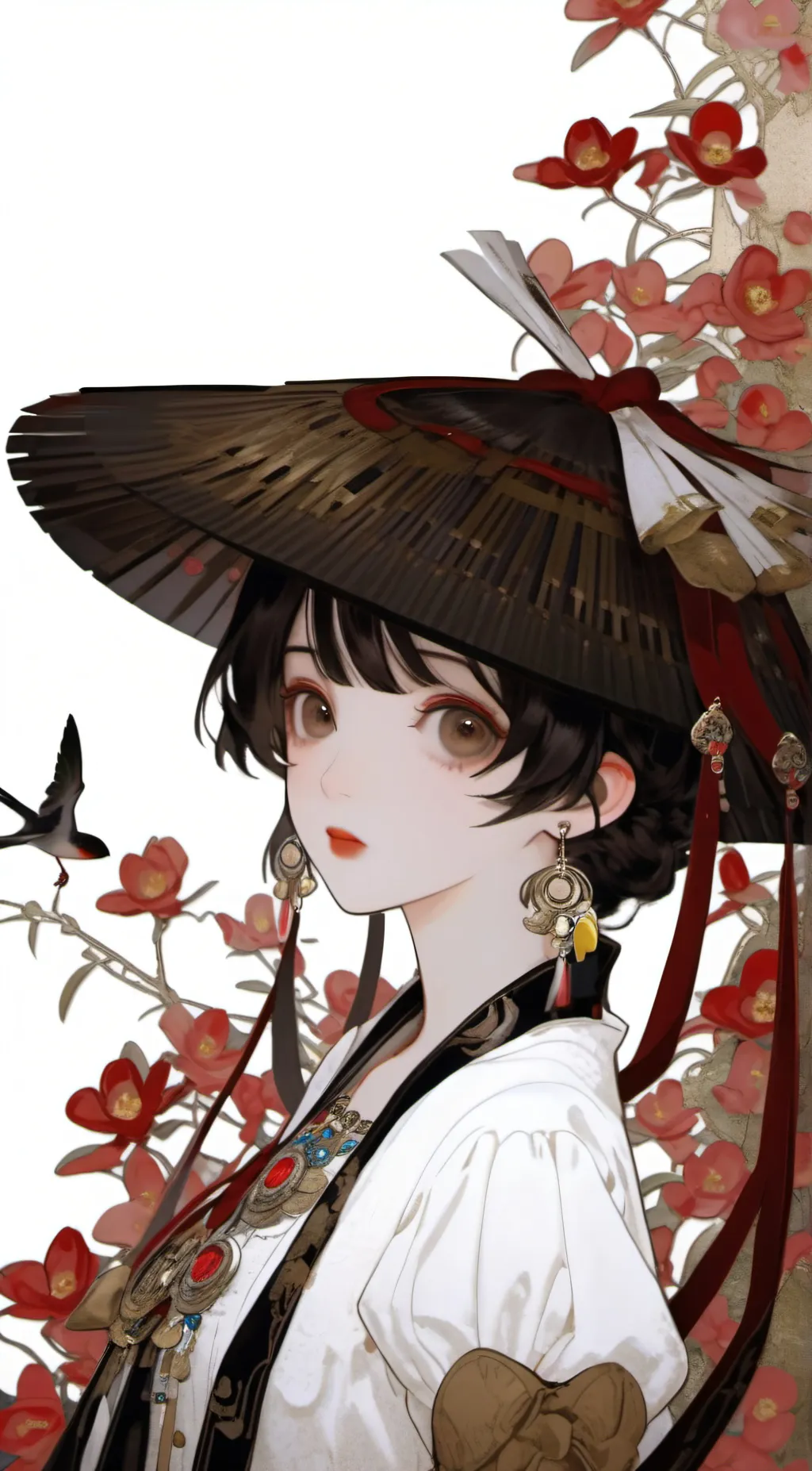 ai character: THX FOR FOLLOWERS! background