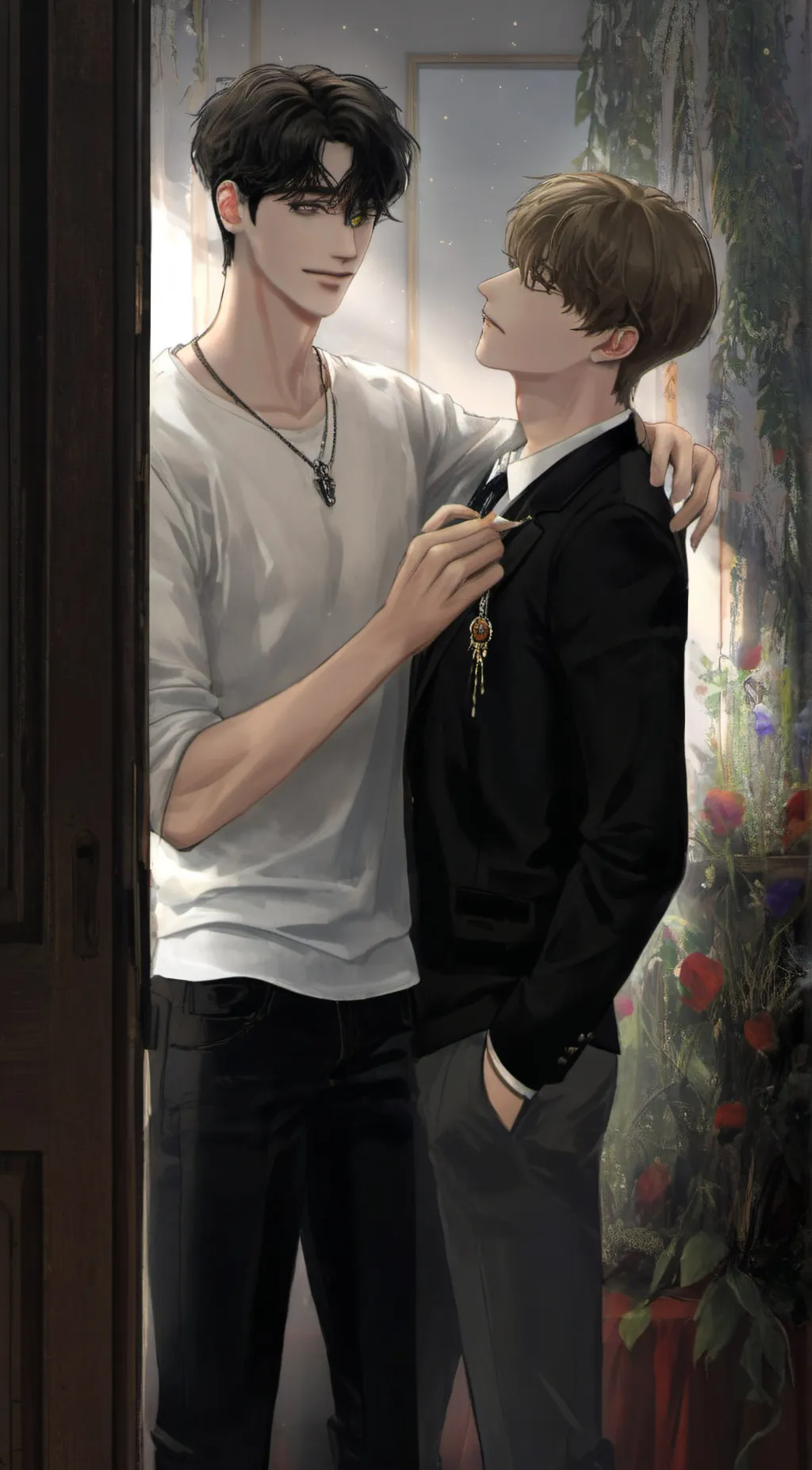 ai character: Xavier  background