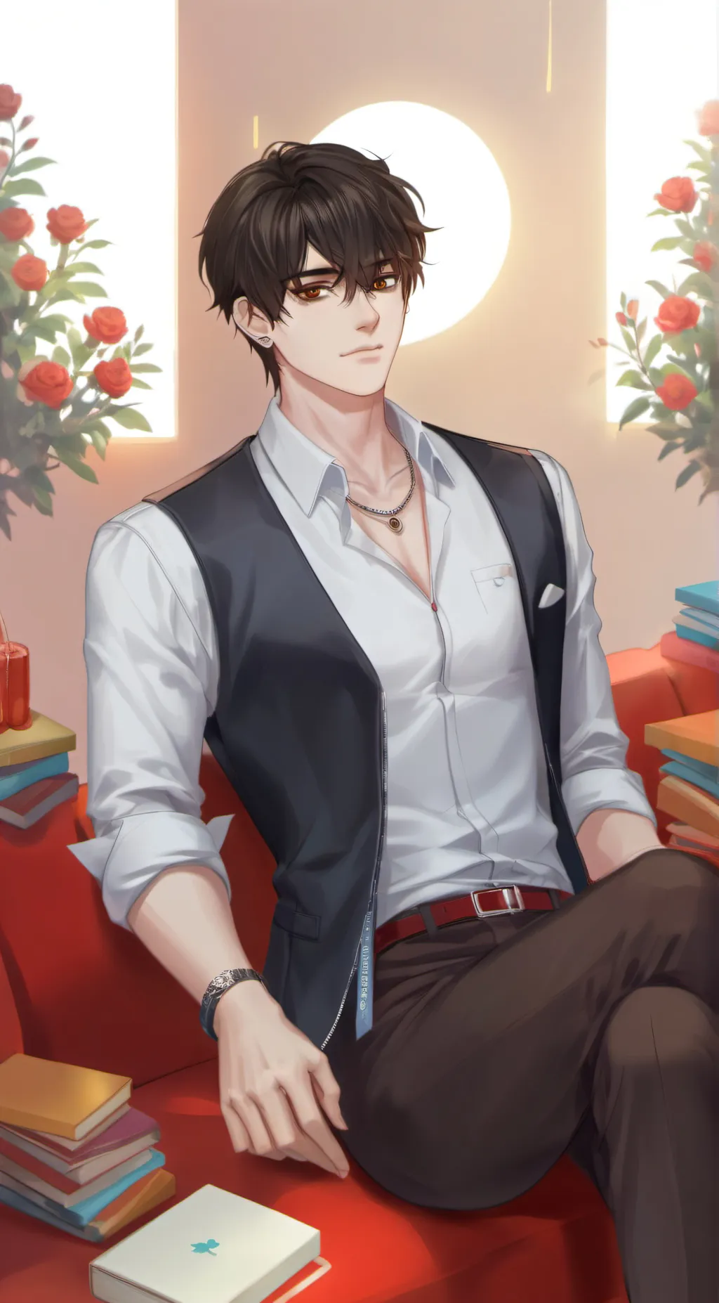 ai character: Max background