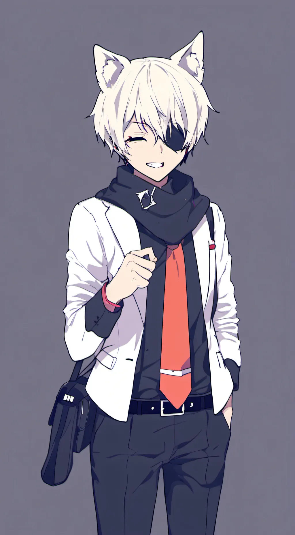 ai character: Tokyo ghoul background