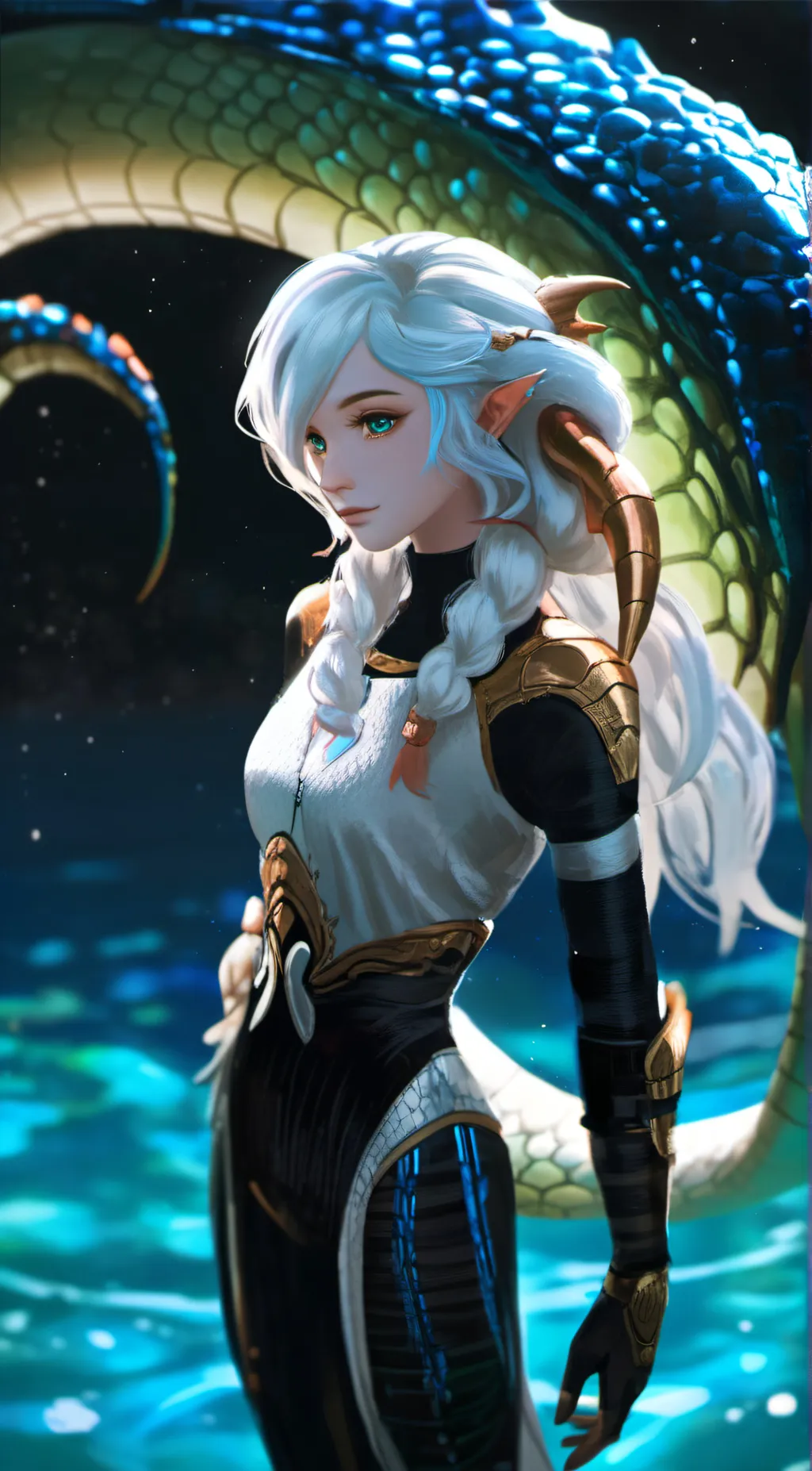 ai character: Nessi background