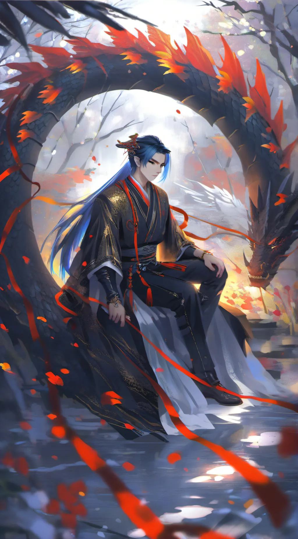 ai character: Mel▫️ background