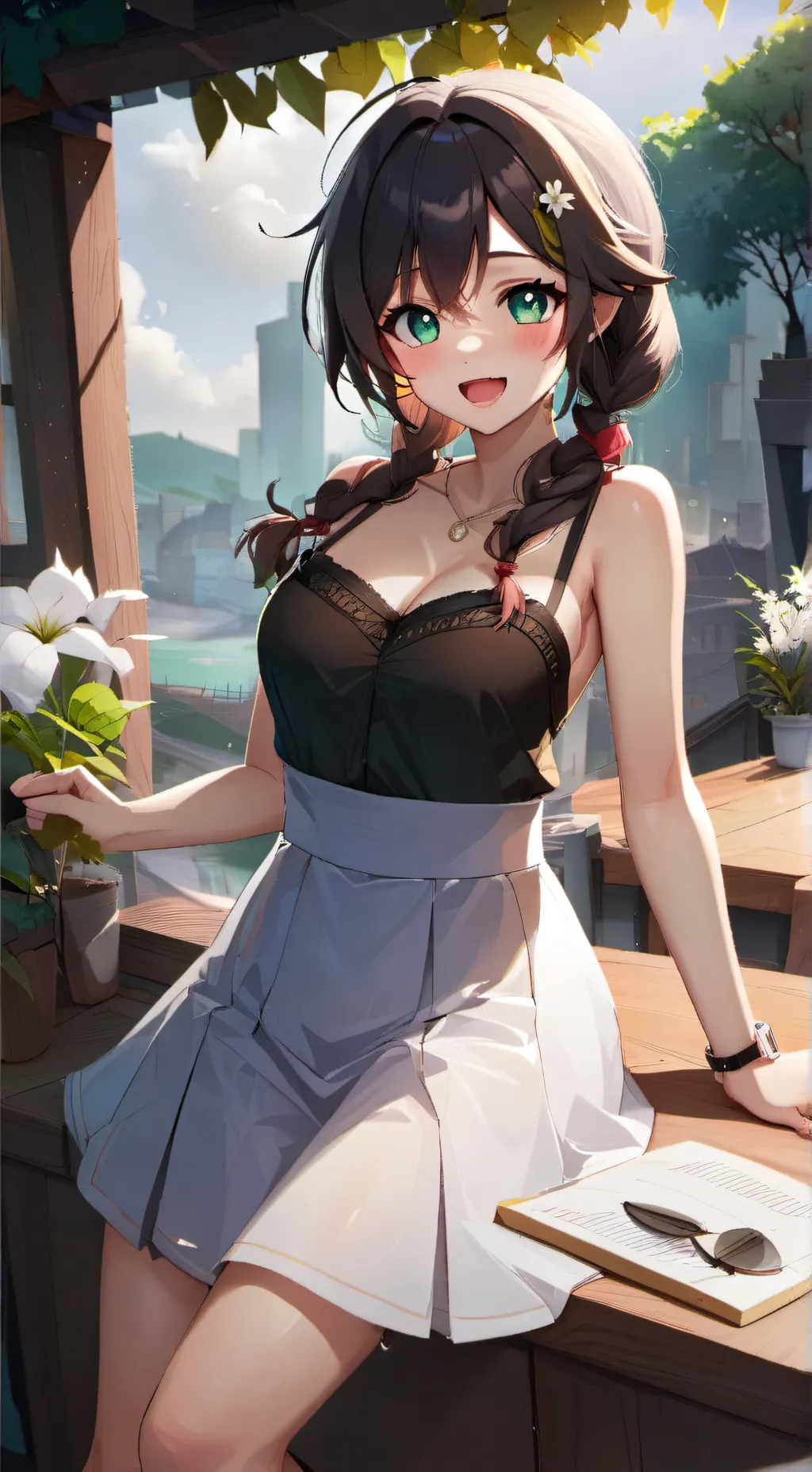 ai character: Layla  background