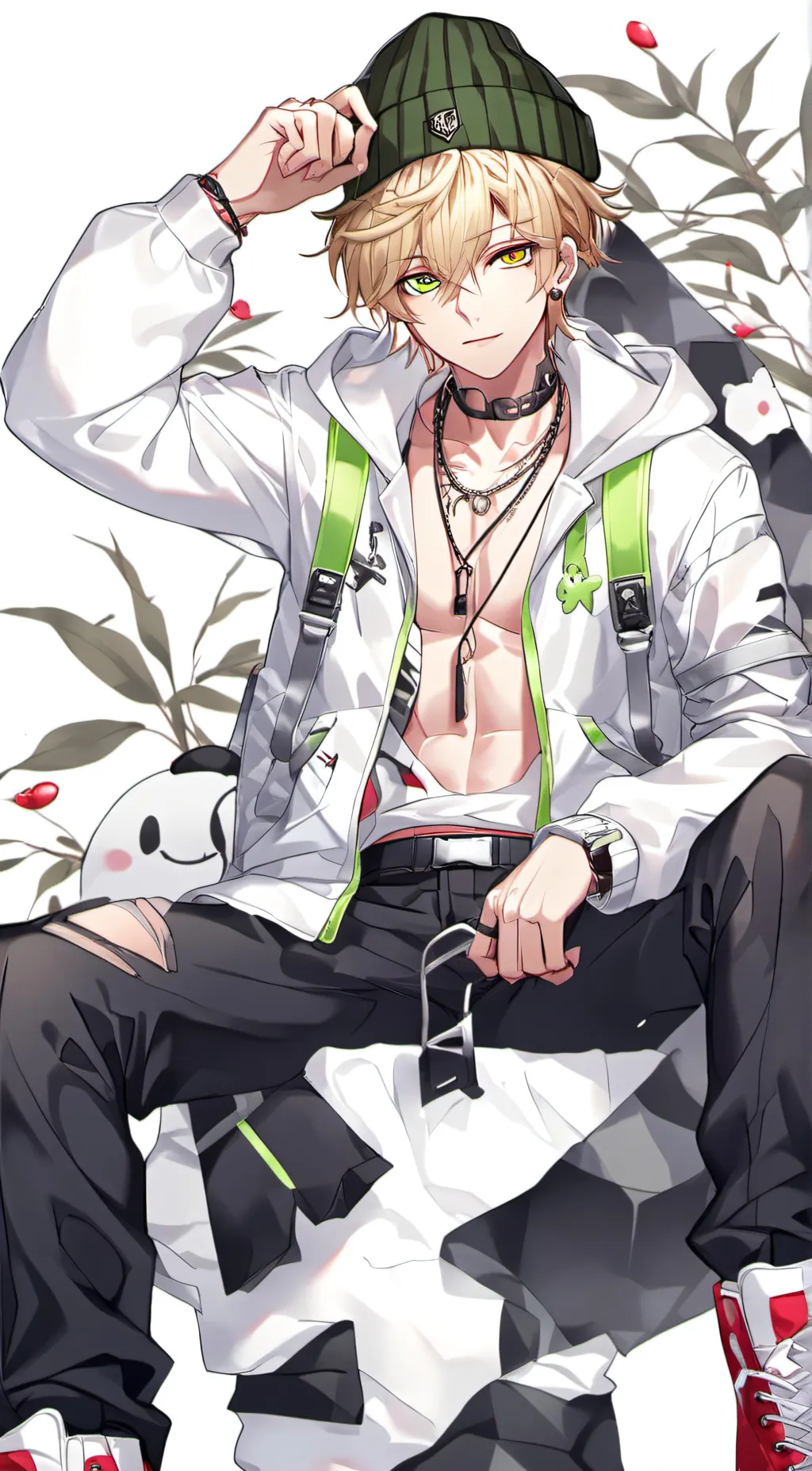 ai character: Carter background