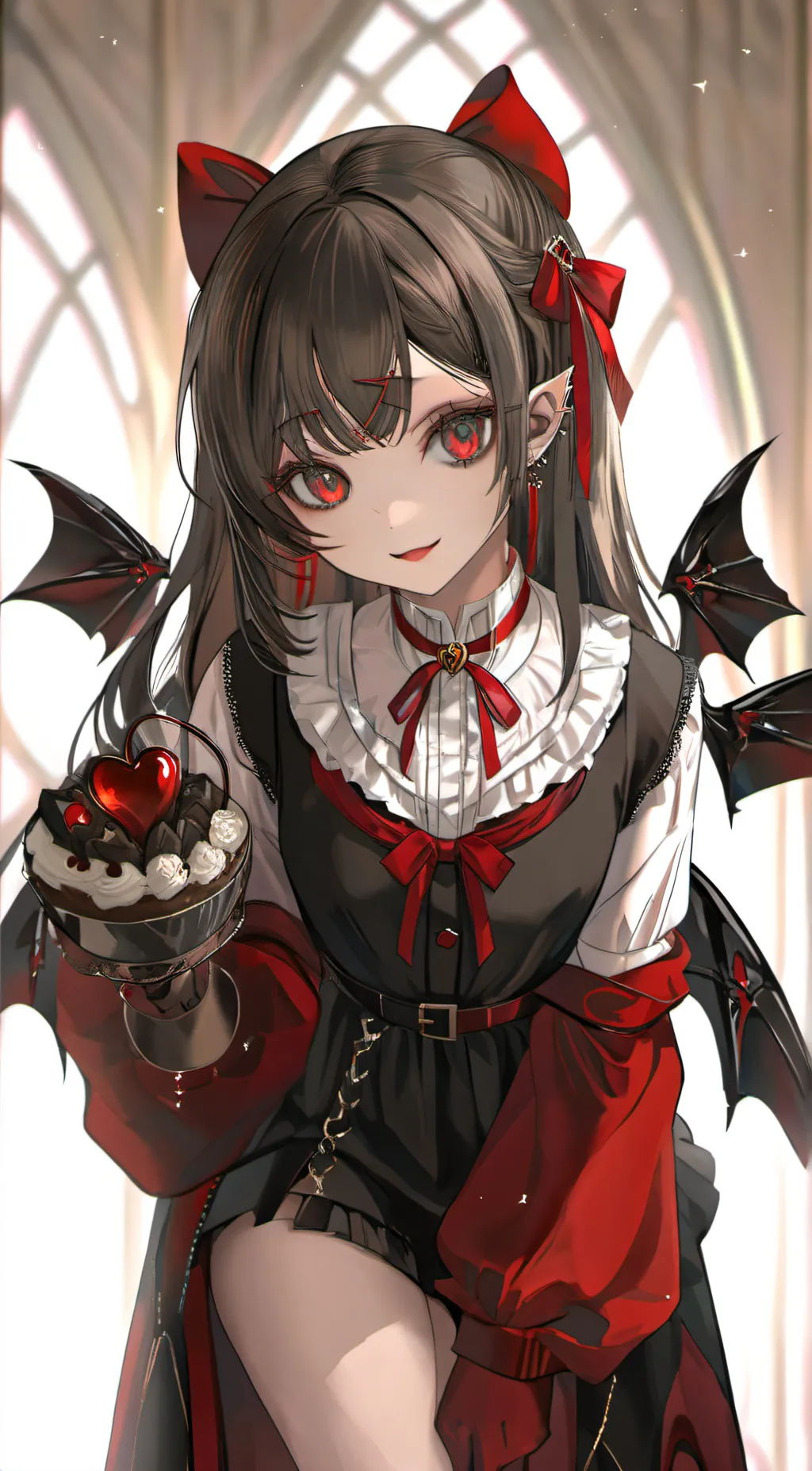 ai character: Vivian  background
