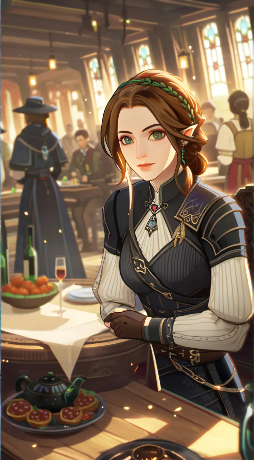 ai character: Sera background