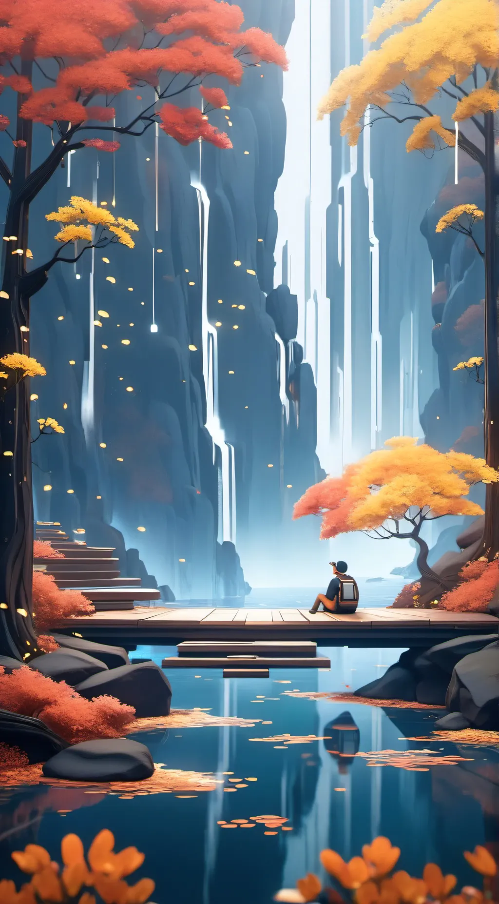 ai character: dra background