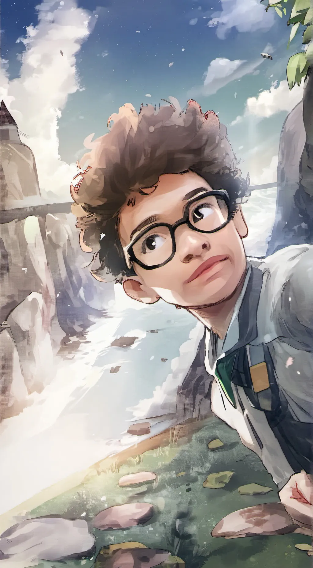 ai character: aden background