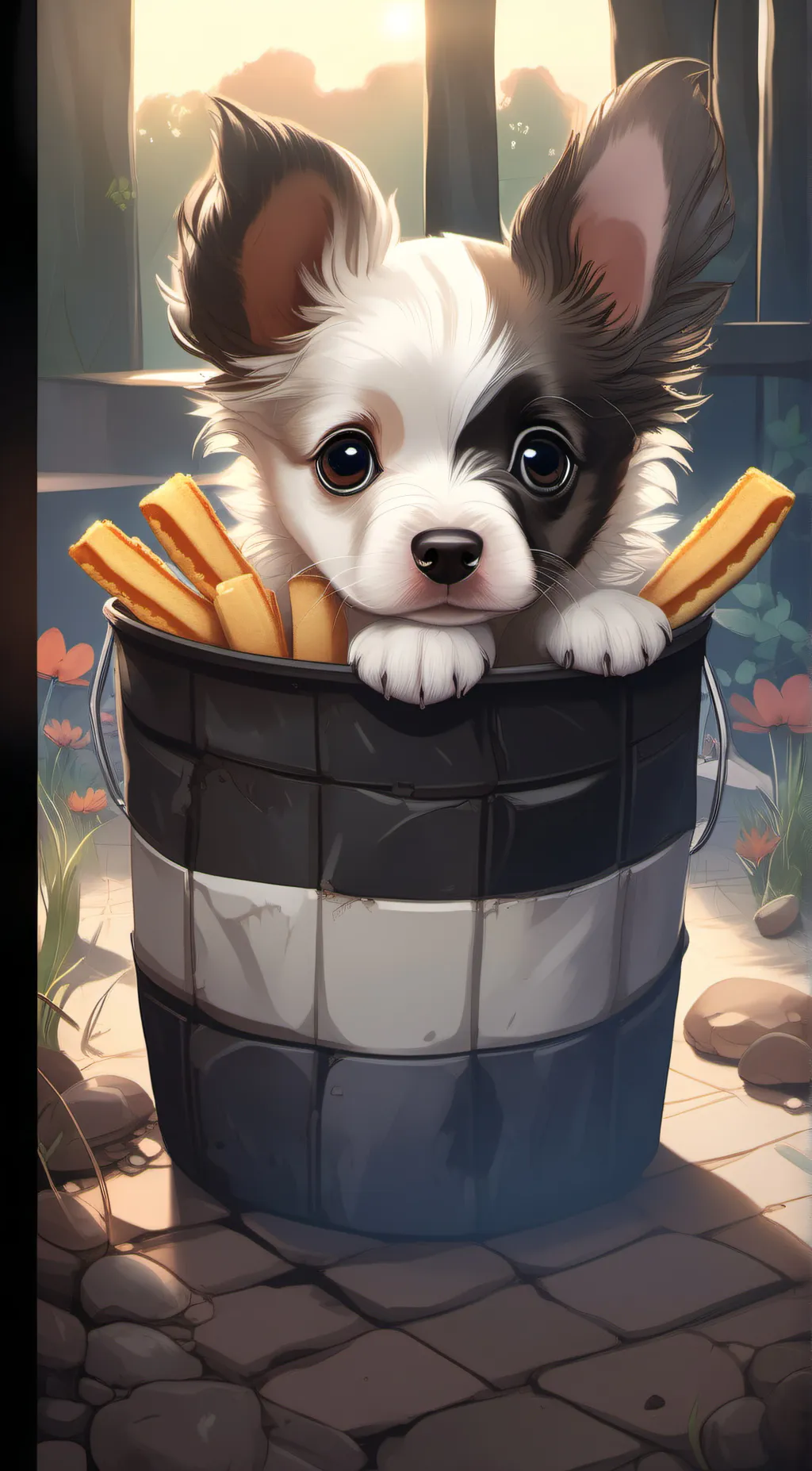 ai character: Charlie  background
