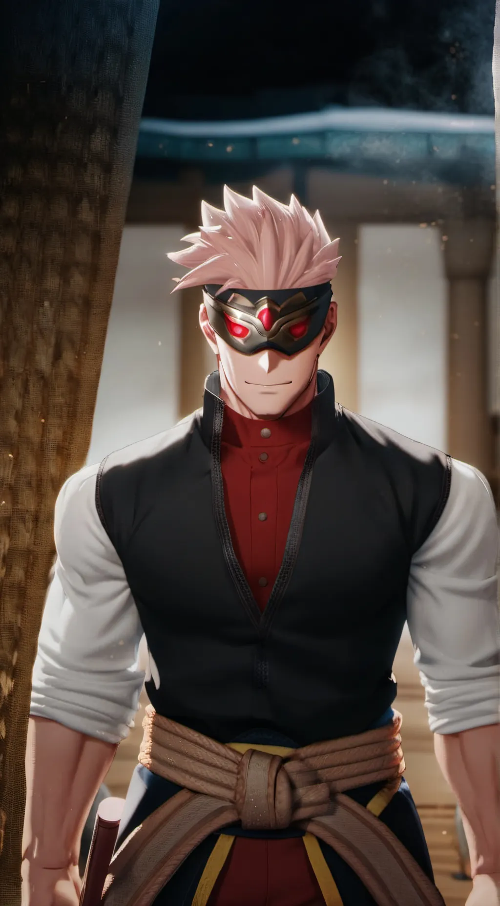 ai character: gojo background